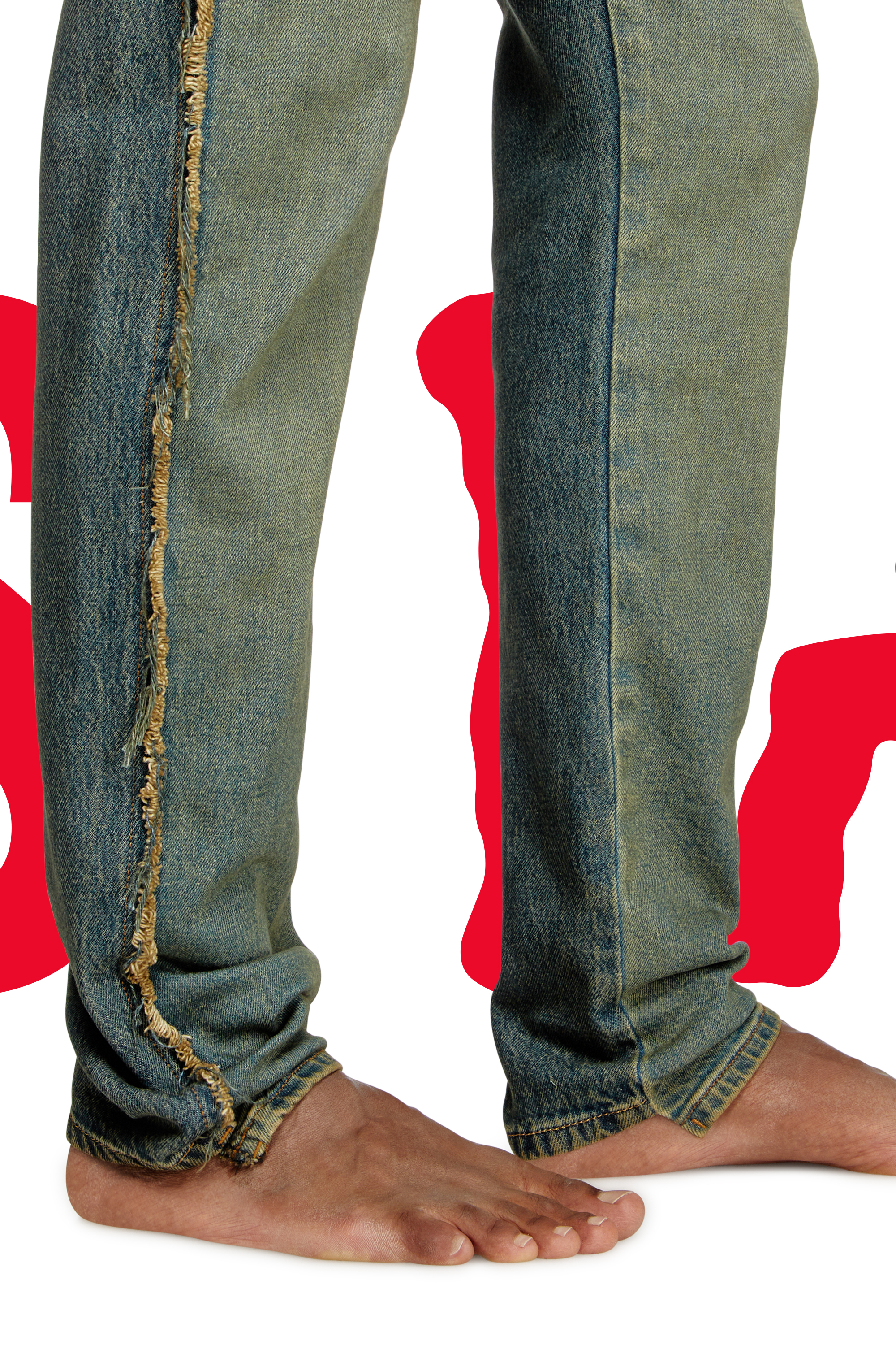 Regular Jeans Dieseloves 04 09M98, Bleu Foncé Diesel - Regular Jeans Dieseloves 04 09M98 Homme, Bleu Foncé - Image 5