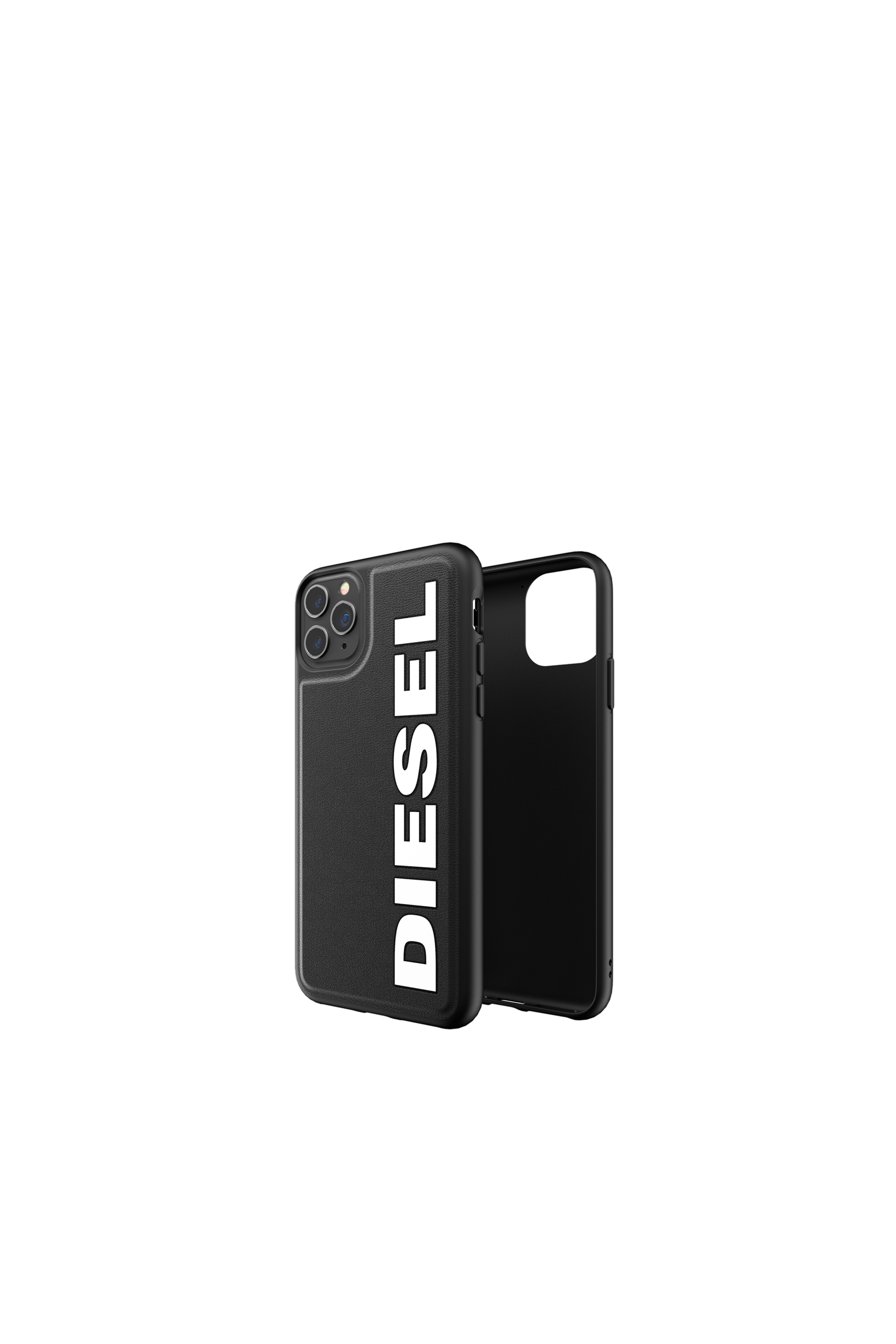 Diesel - 41983 STANDARD CASE, Coque moulée pur iPhone 11 pro Max Mixte in Noir - 1