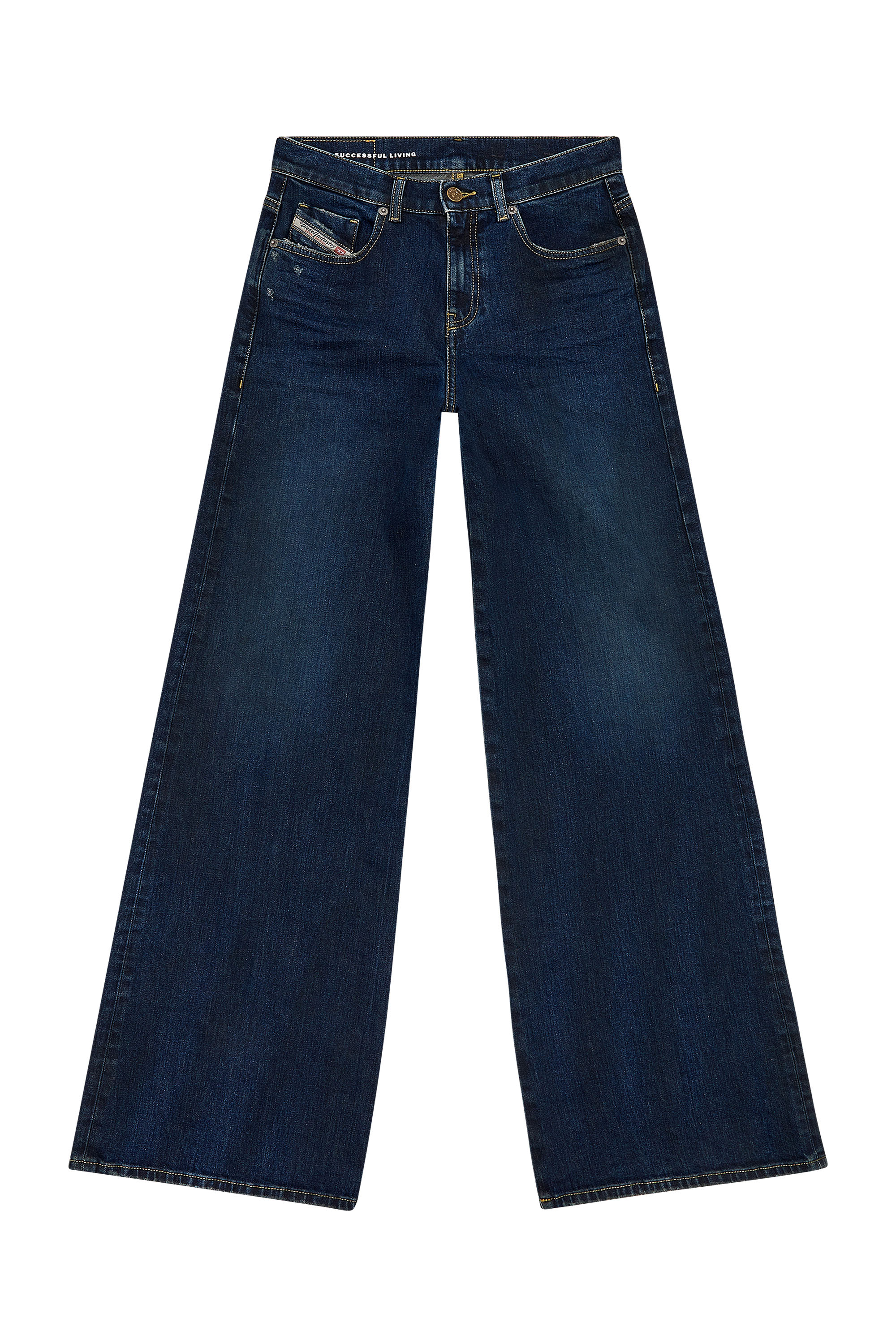Diesel - Bootcut and Flare Jeans 1978 D-Akemi 09H48, Dunkelblau - Image 5