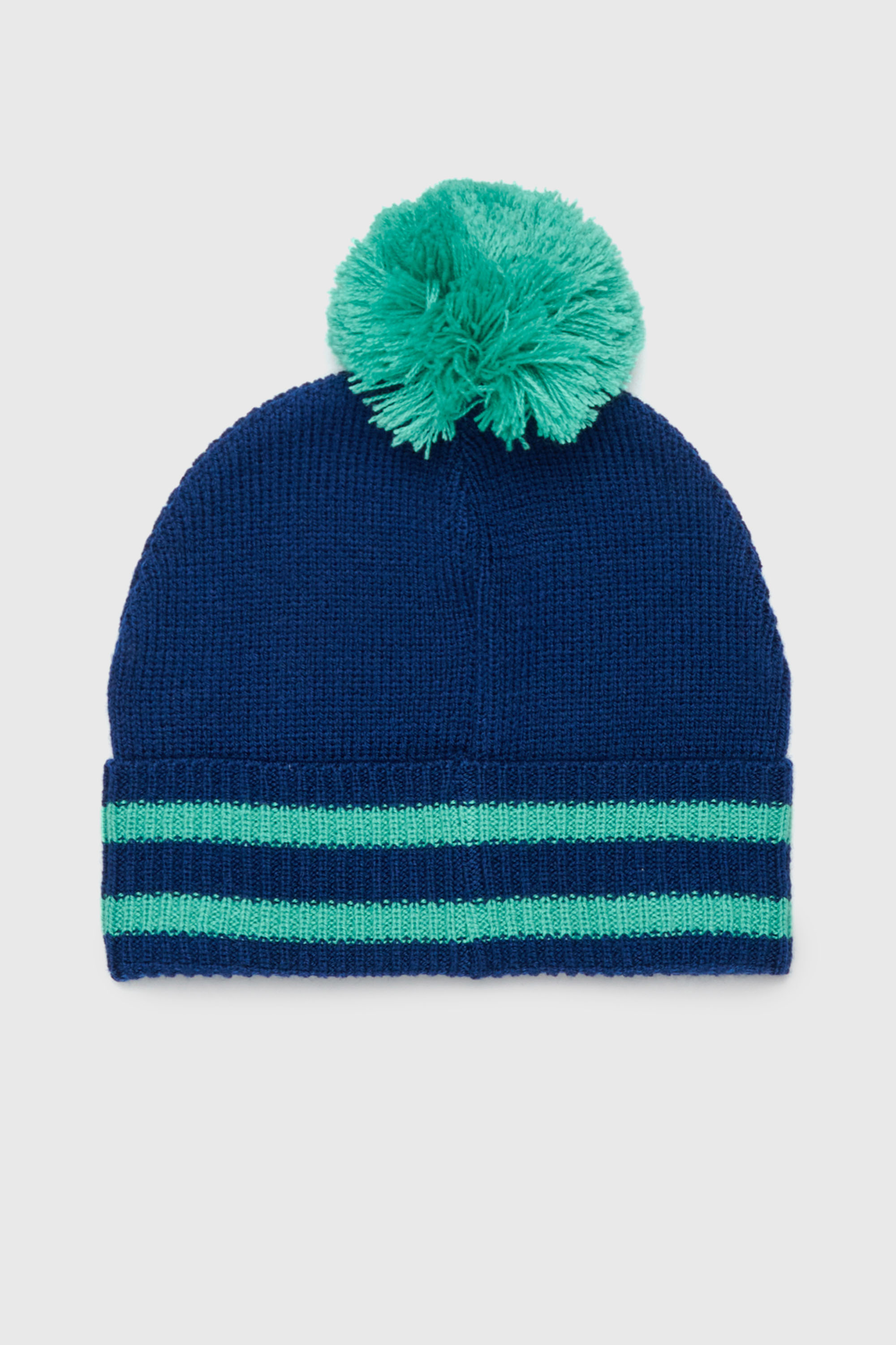 Diesel - FUTEEB, Berretto a righe con pompon in misto lana Unisex in Multicolor - 1