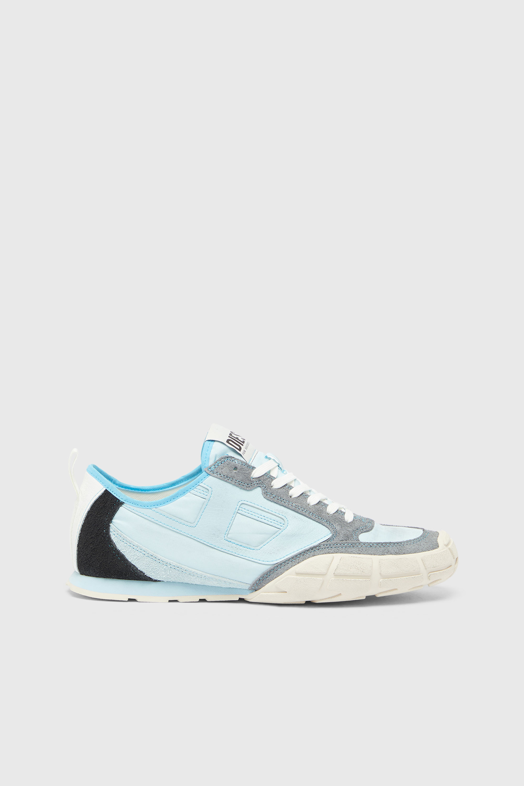 Diesel - S-PAGODHA LOW, Herren S-Pagodha &ndash; Sneakers aus Leder und Nylon in Hellblau - 1