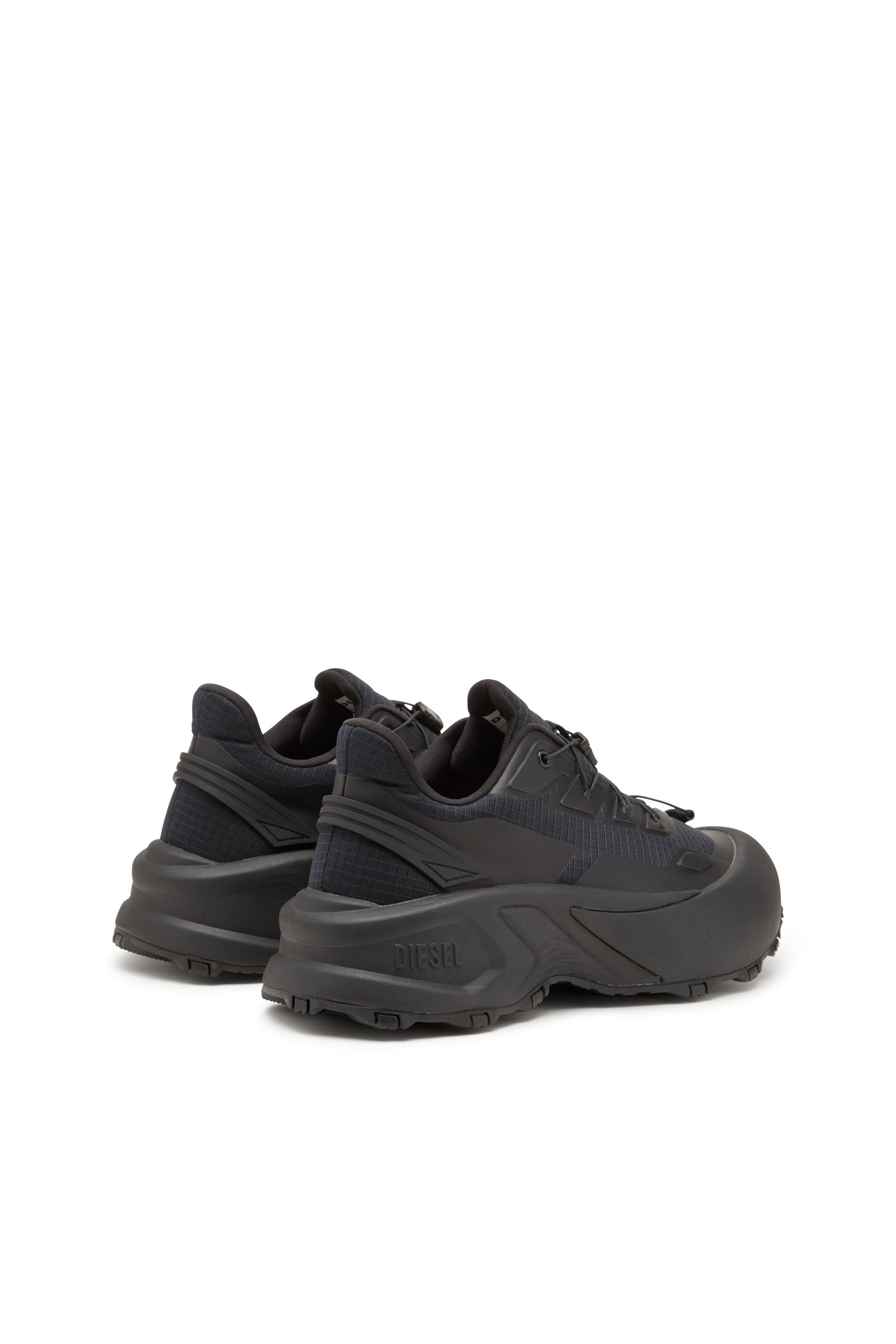 Diesel - D-CAGE RUNNER, D-Cage Runner-Sneakers en ripstop avec bordure en TPU Homme in Noir - 3