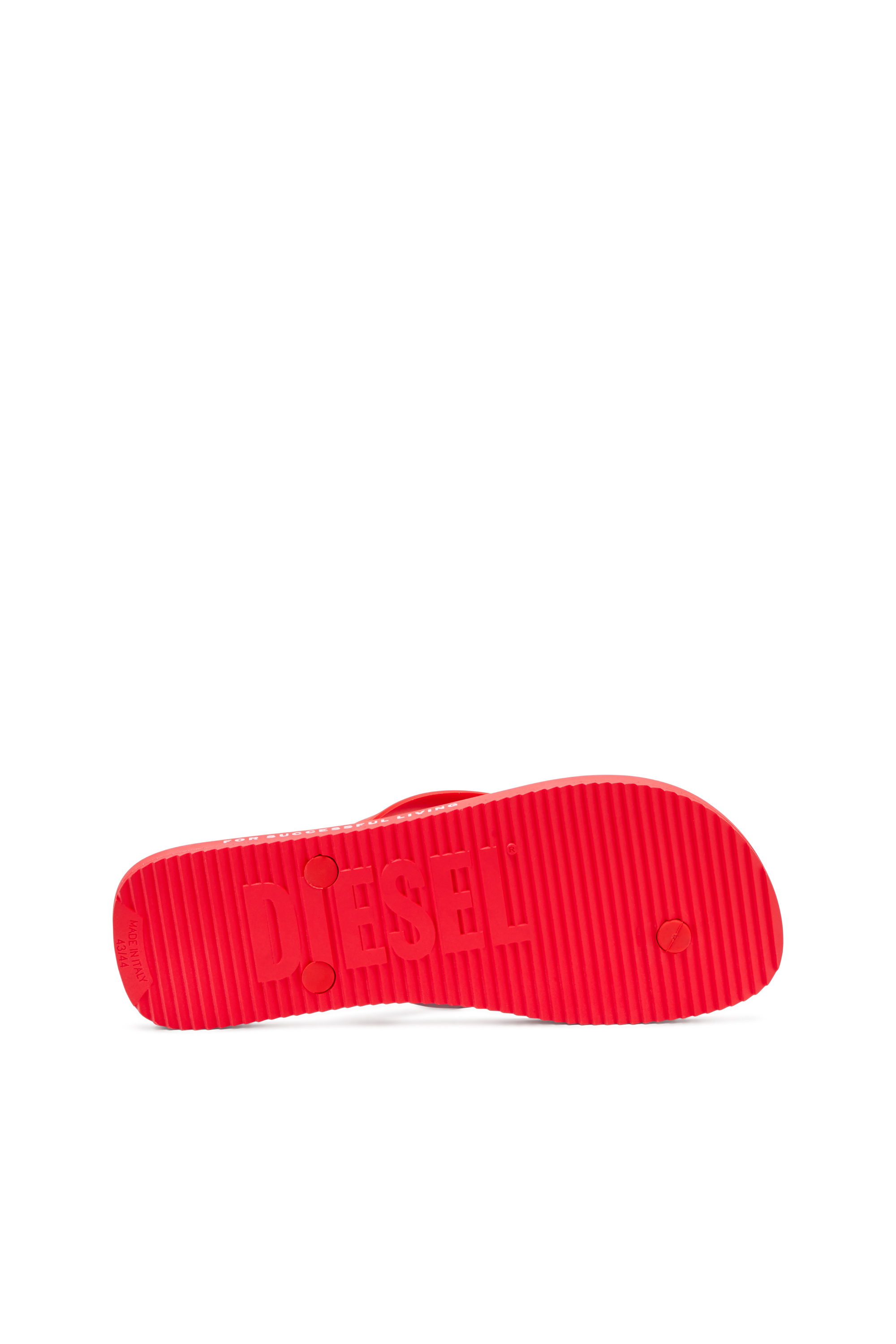 Diesel - SA-RIO W, Sa-Rio-Tongs en caoutchouc Femme in Rouge - 4