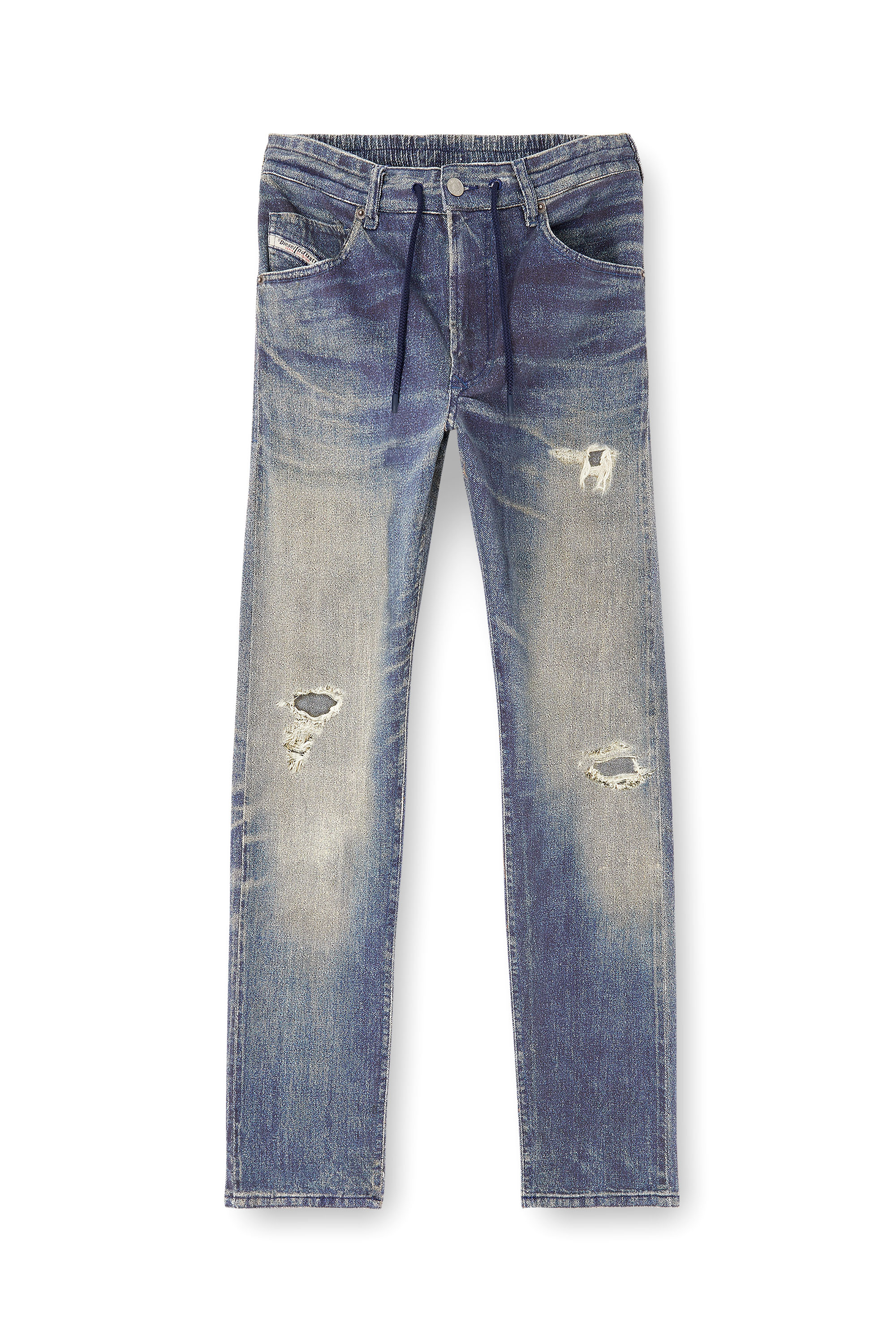 Diesel - Herren Regular 2032 D-Krooley Joggjeans&reg; 068UT, Mittelblau - 2
