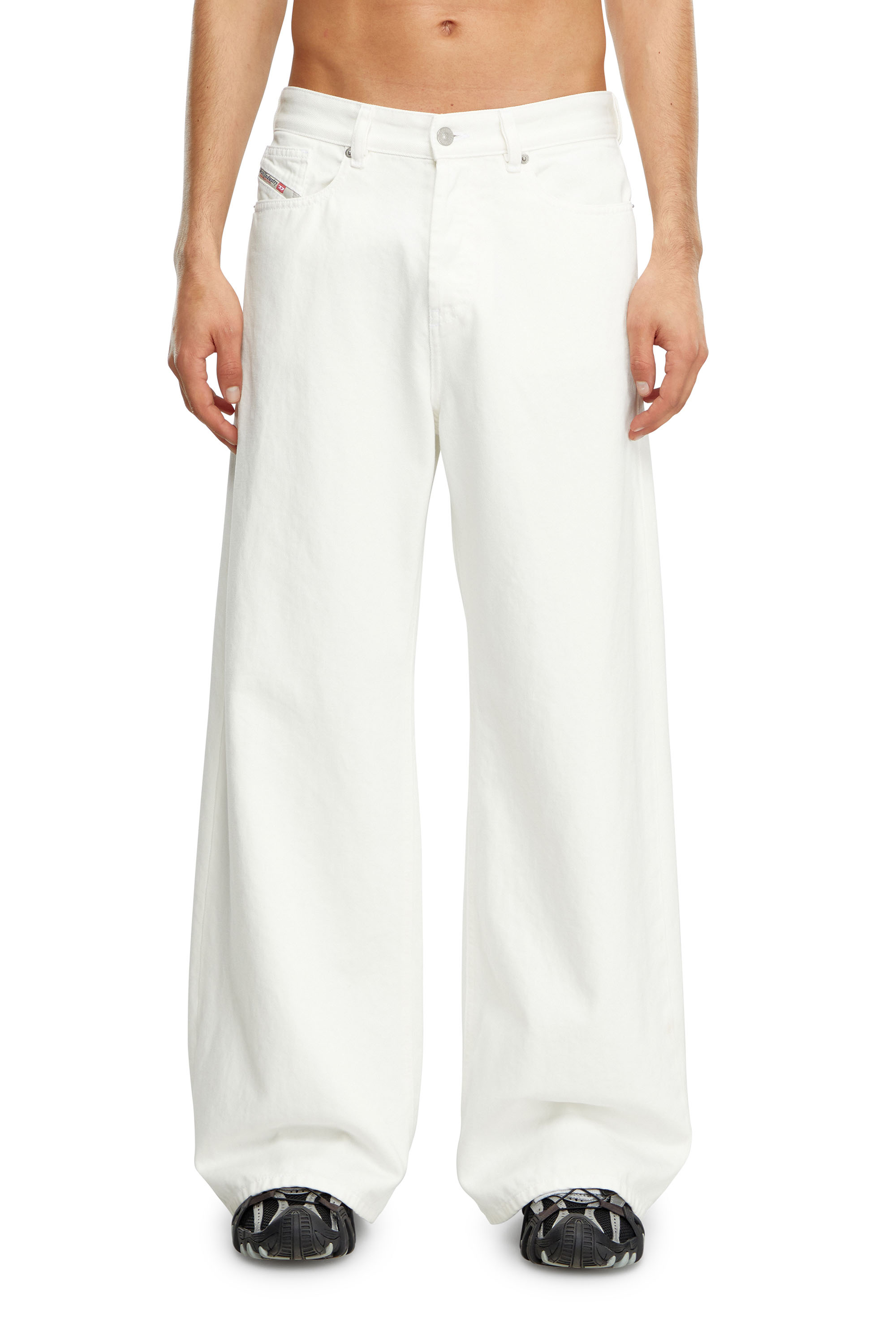 Diesel - Straight Jeans 1996 D-Sire 09I41, Bianco - Image 6