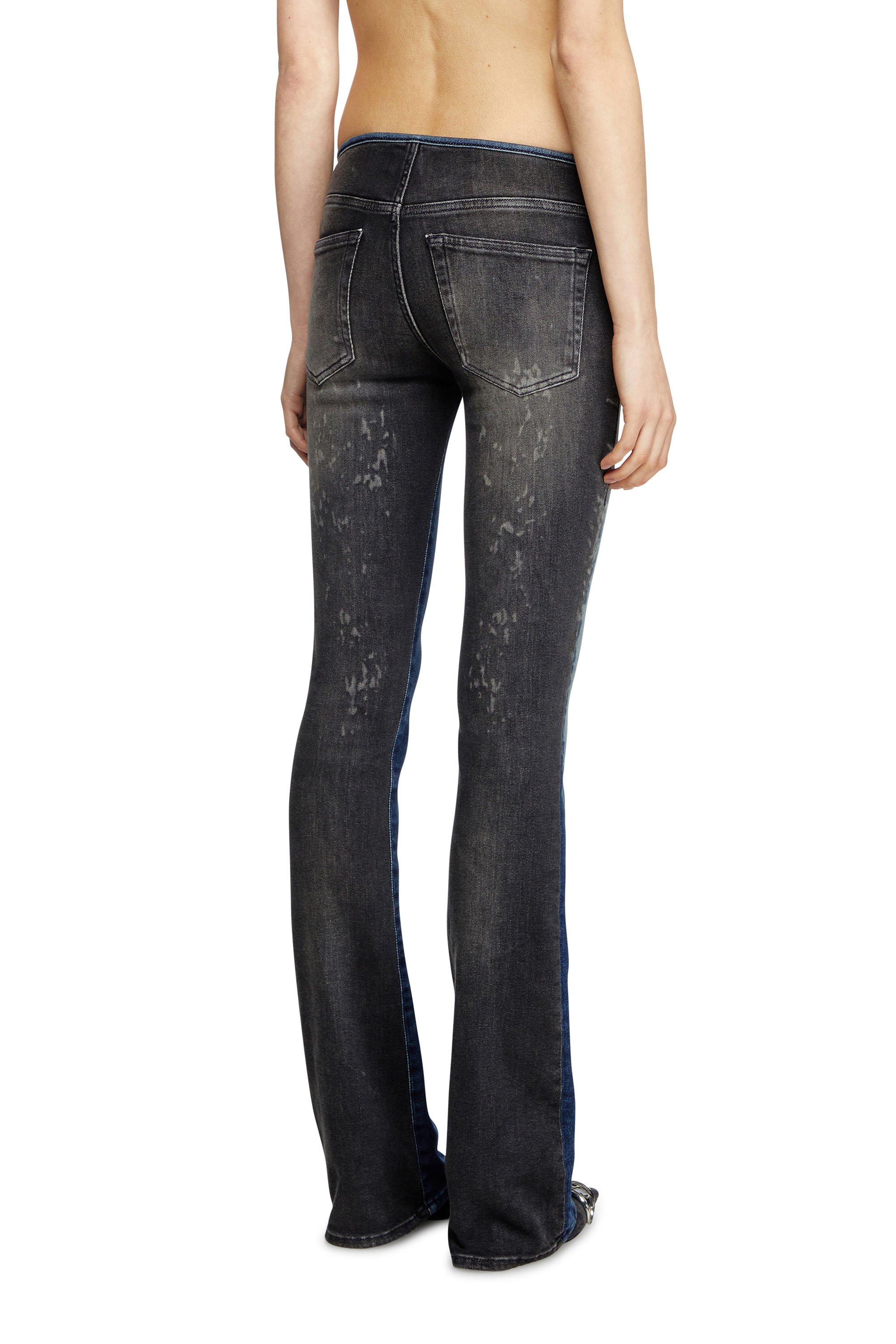 Diesel - Woman's Bootcut Jeans D-Gianna 0ABDL, Blue/Black - 4