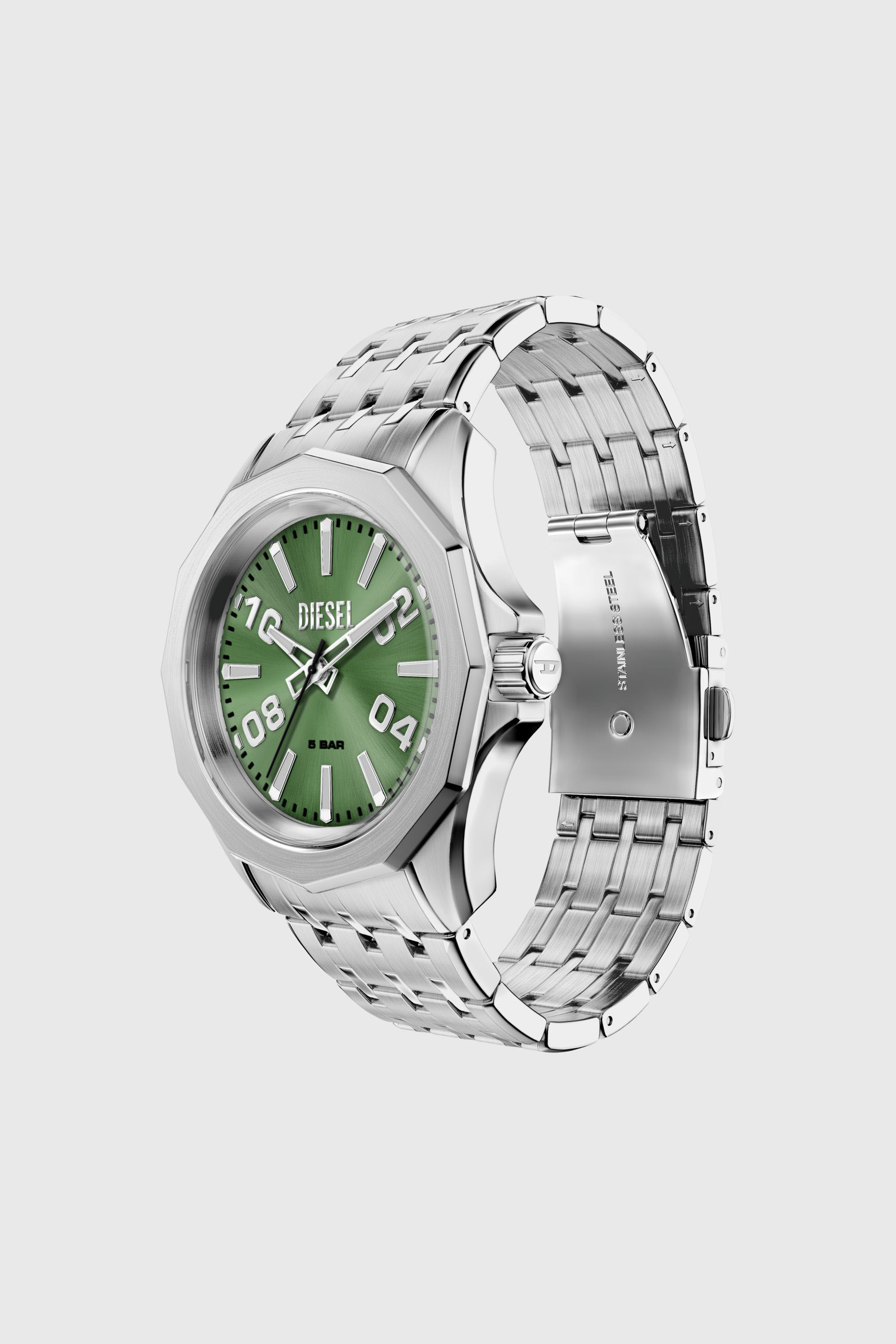 Diesel - DZ2237 WATCH, Orologio Stinger in acciaio inox Uomo in Argento - 2