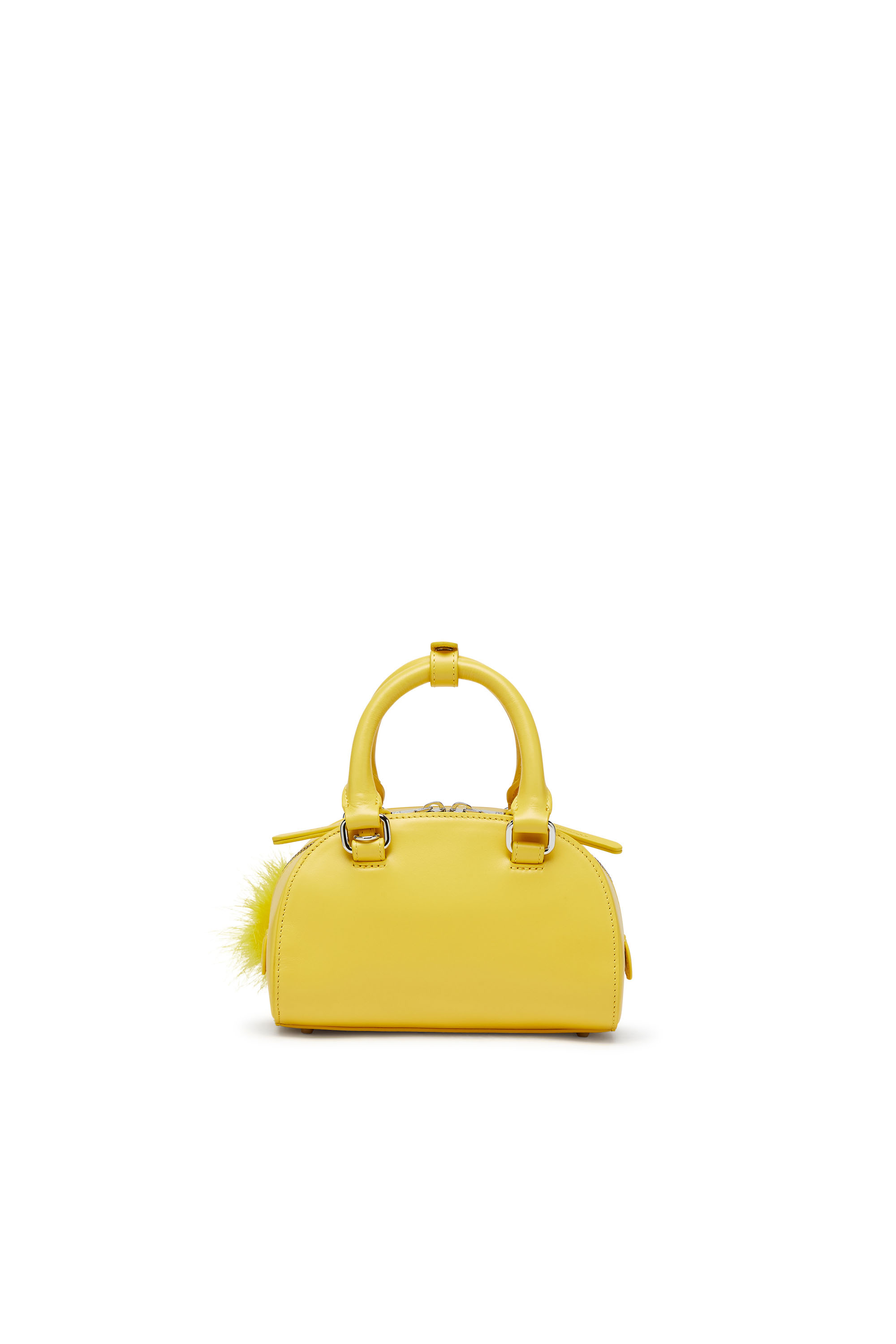 Diesel - 1DR DOME CROSSBODY, 1DR DomeBorsa bowling mini in nappa Donna in Giallo - 3
