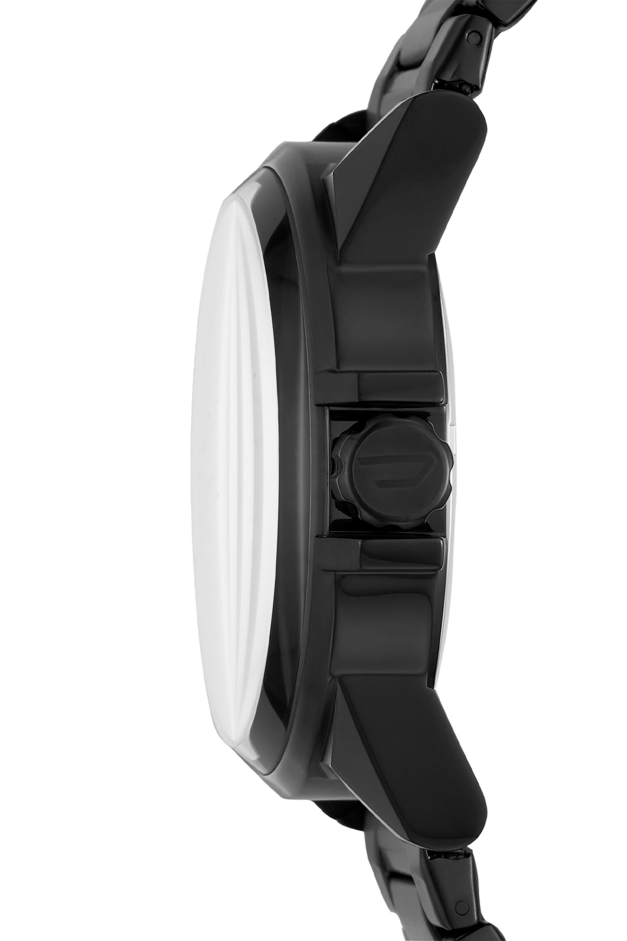 Diesel - DZ1934, Orologio D-48 con tre lancette in acciaio inossidabile nero Uomo in Nero - 3