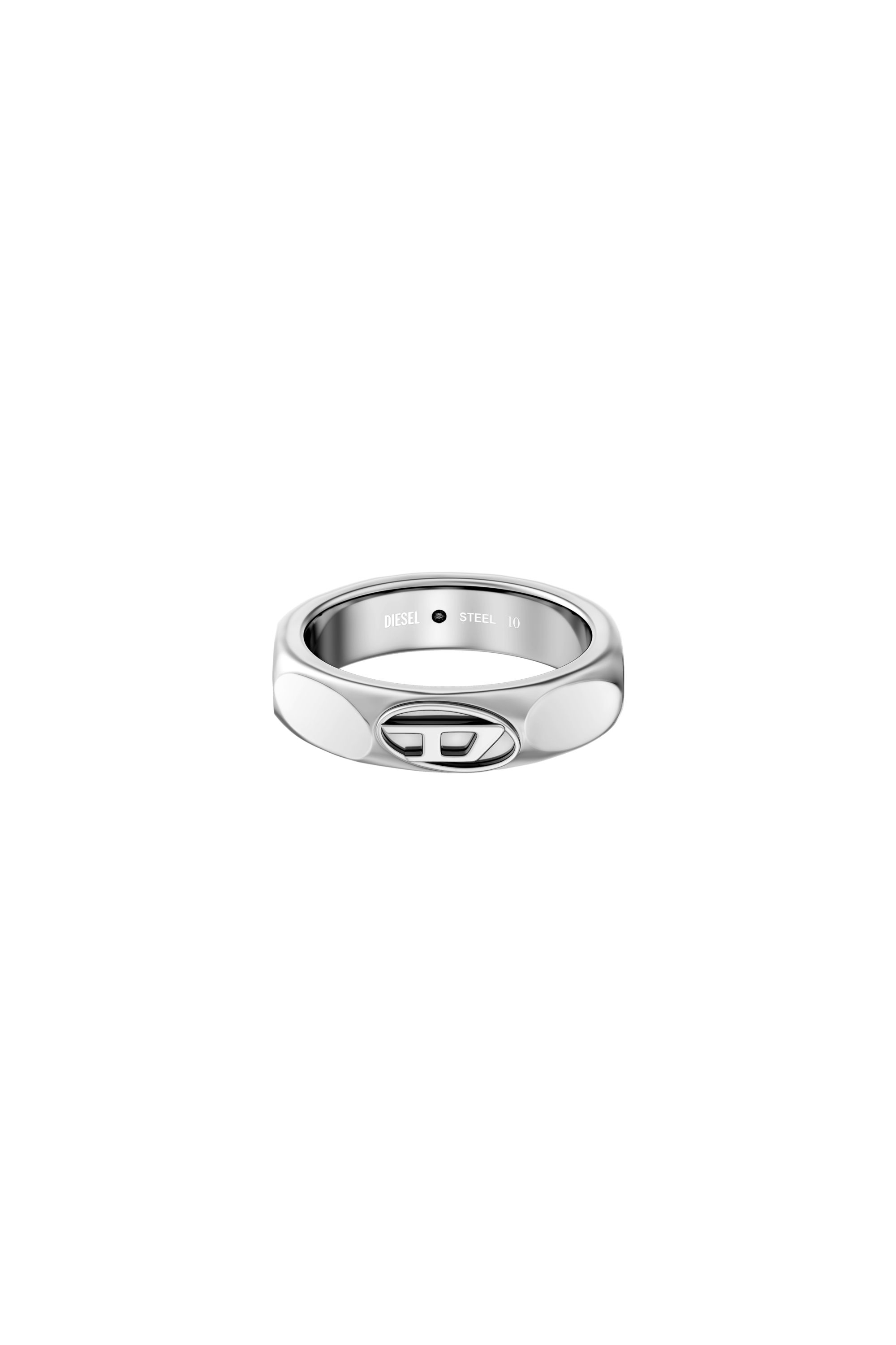 Diesel - DX1693040 JEWELLERY, Unisex Edelstahl-Ring in Silber - 2