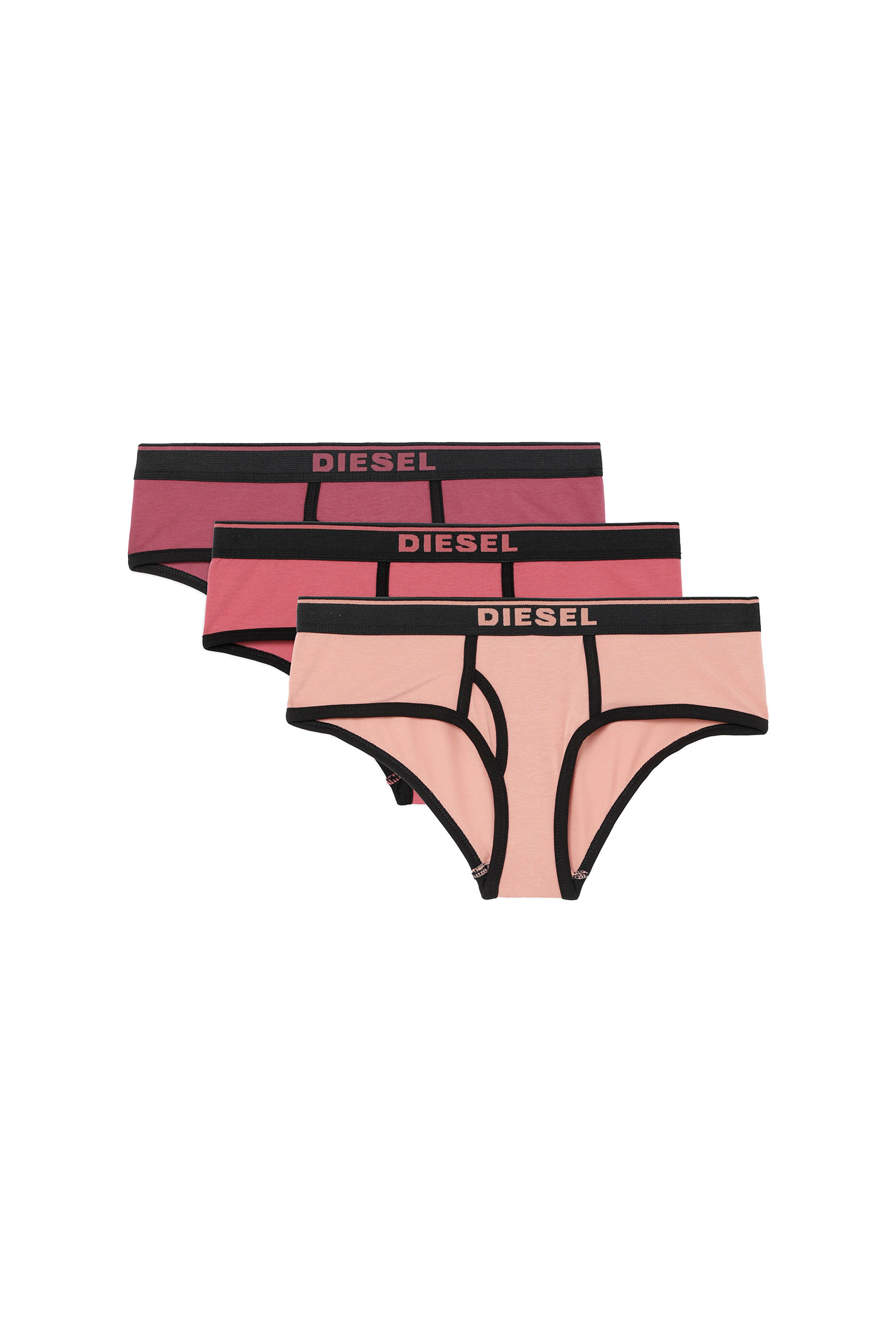 UFPN-OXY-THREEPACK, Black/Pink - Panties
