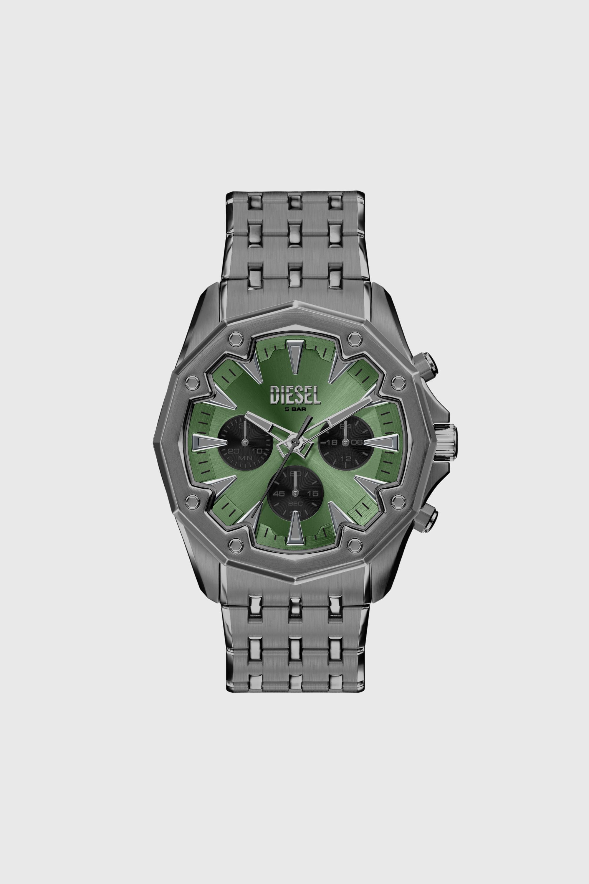 Diesel - DZ4711 WATCH, Orologio Stinger in acciaio gunmetal Uomo in Grigio - 1