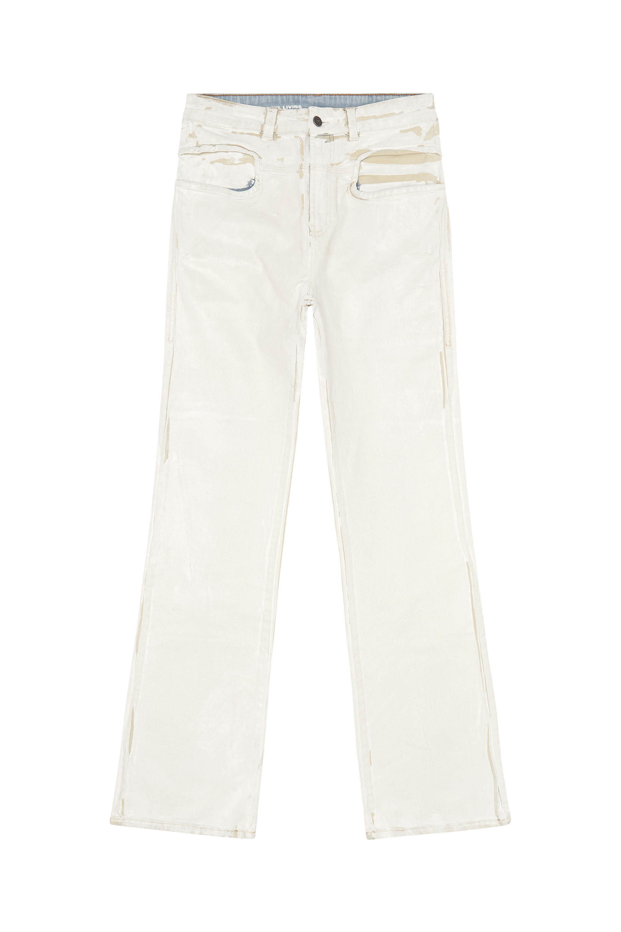 Diesel - D-LYA 0EIAE Slim Jeans, Bianco - Image 6