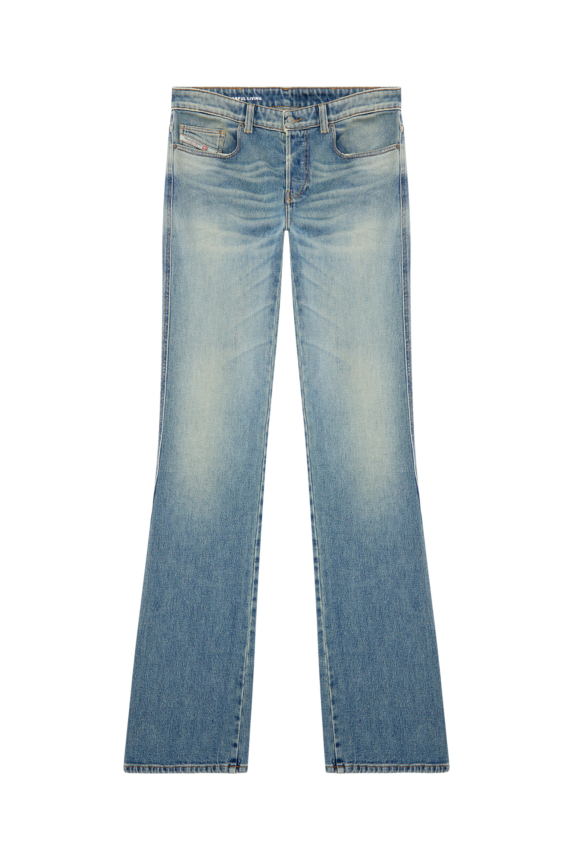 Diesel - Bootcut Jeans 1998 D-Buck 09J55, Blu Chiaro - Image 5