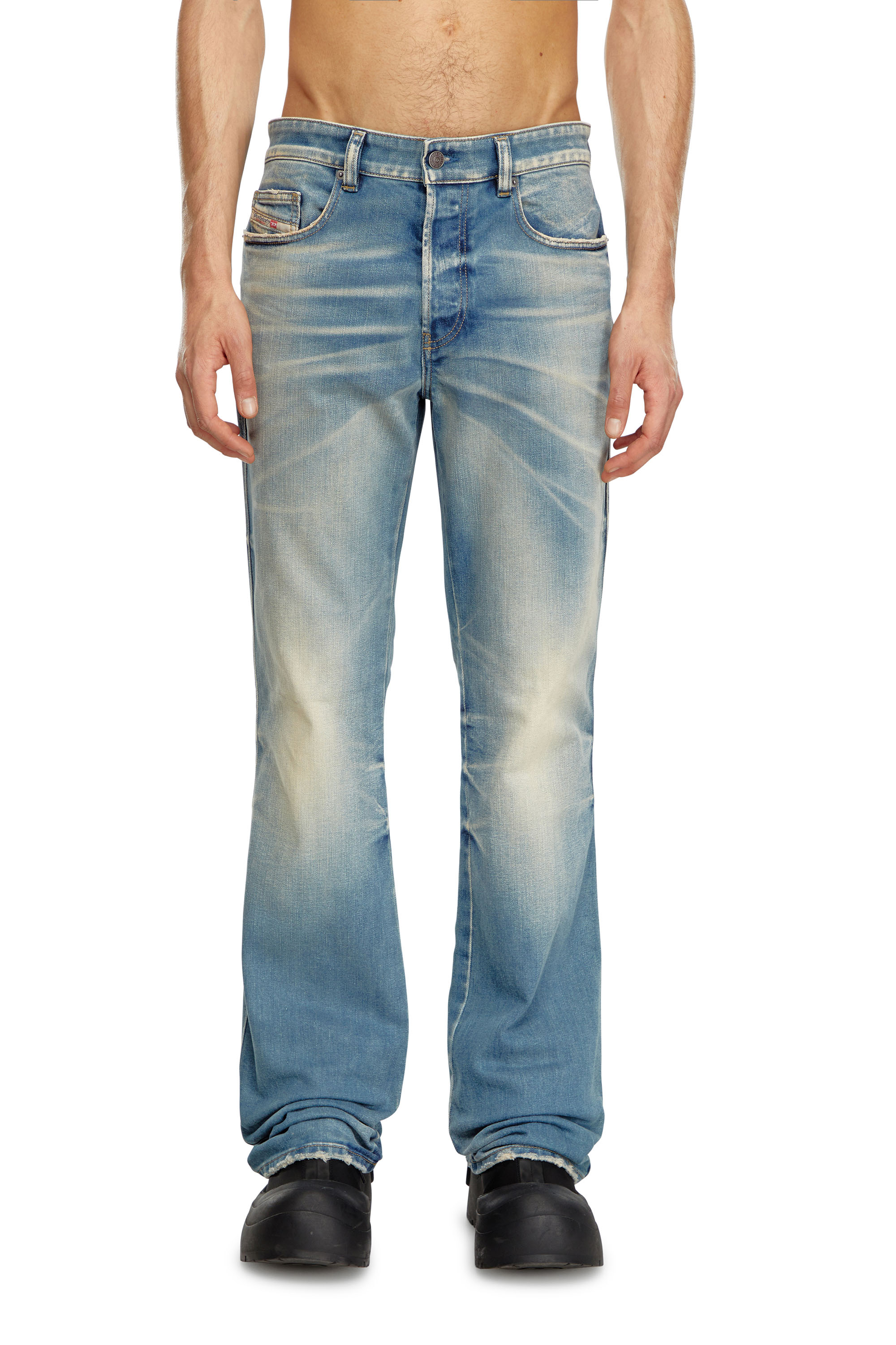 Diesel - Bootcut Jeans 1998 D-Buck 09J62 Uomo, Blu medio - Image 1