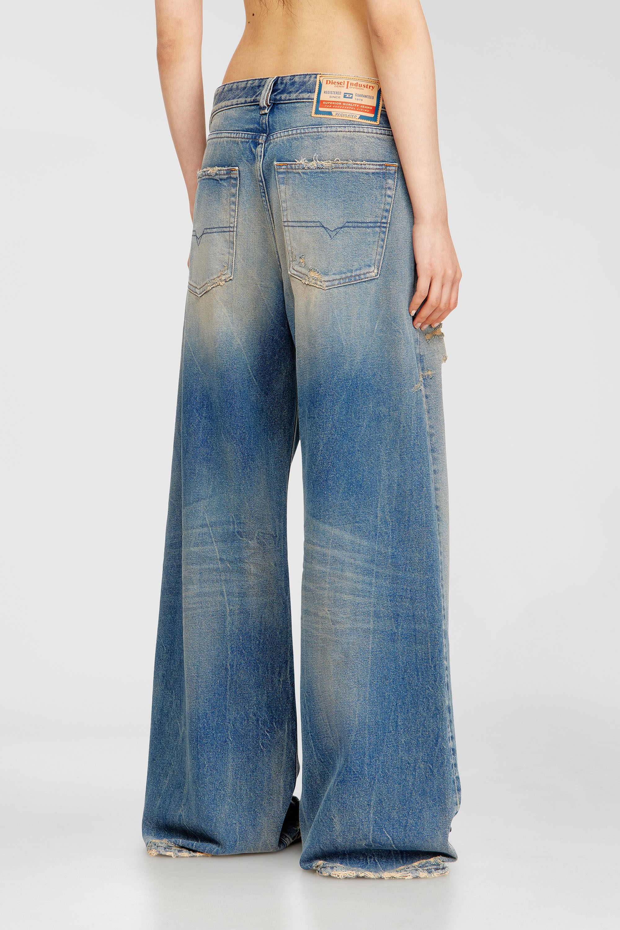 Diesel - Relaxed Jeans 1996 D-Sire 09N29 Mixte, Bleu moyen - Image 3