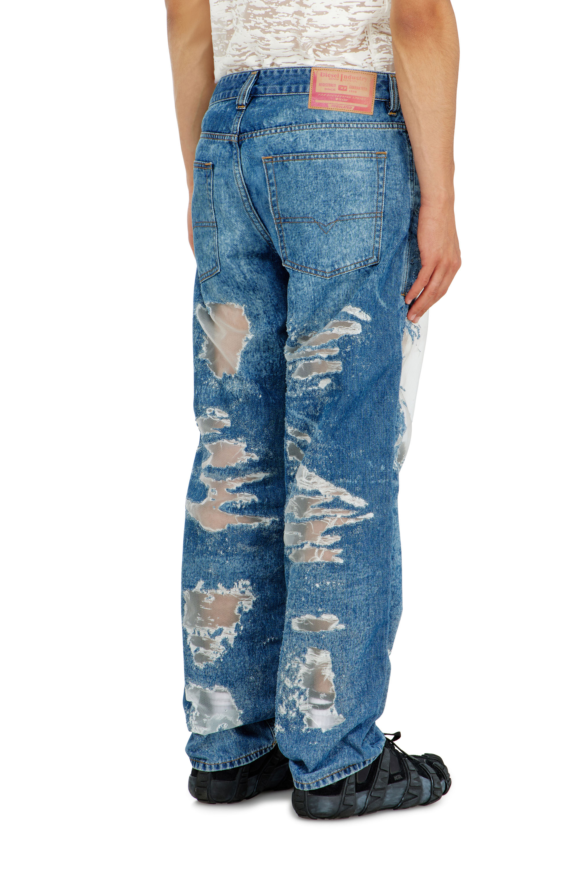 Diesel - Herren Regular Jeans 2024 D-Macs 068ZH, Mittelblau - 4