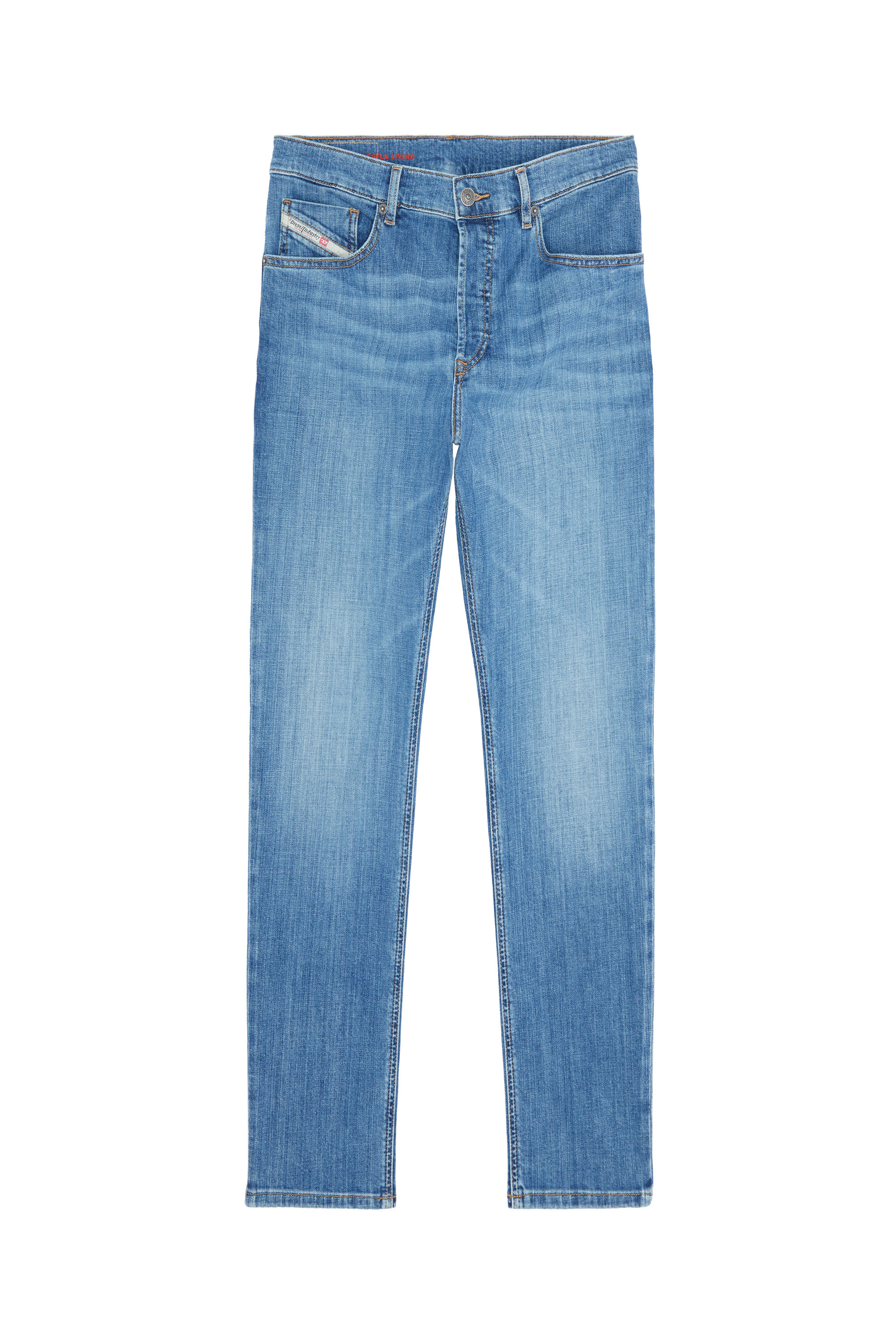 Diesel - 2006 D-Fining 0EKAI Tapered Jeans, Mittelblau - Image 5