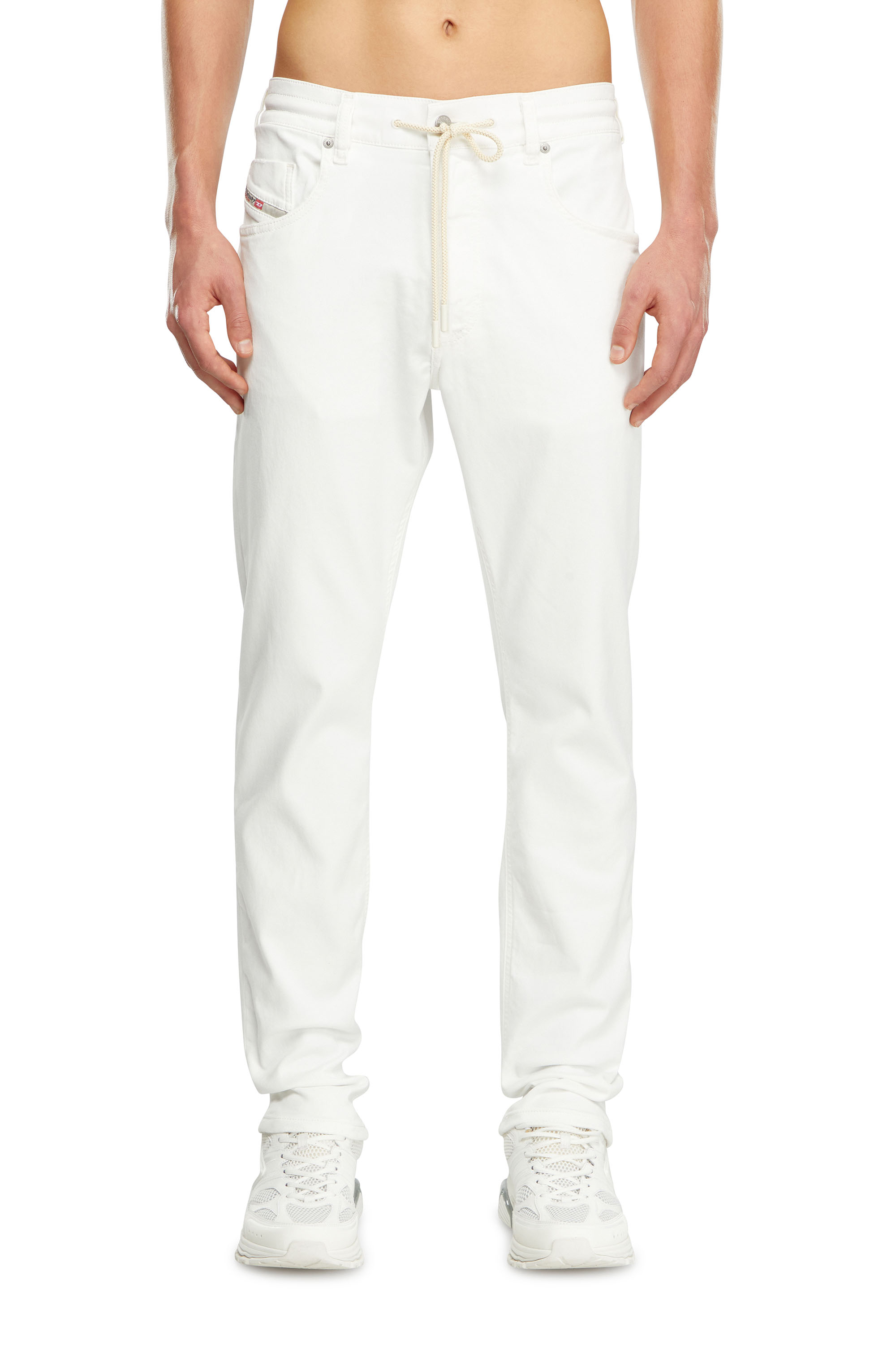 Diesel - Homme Tapered 2030 D-Krooley Joggjeans® 068HX, Blanc - Image 2