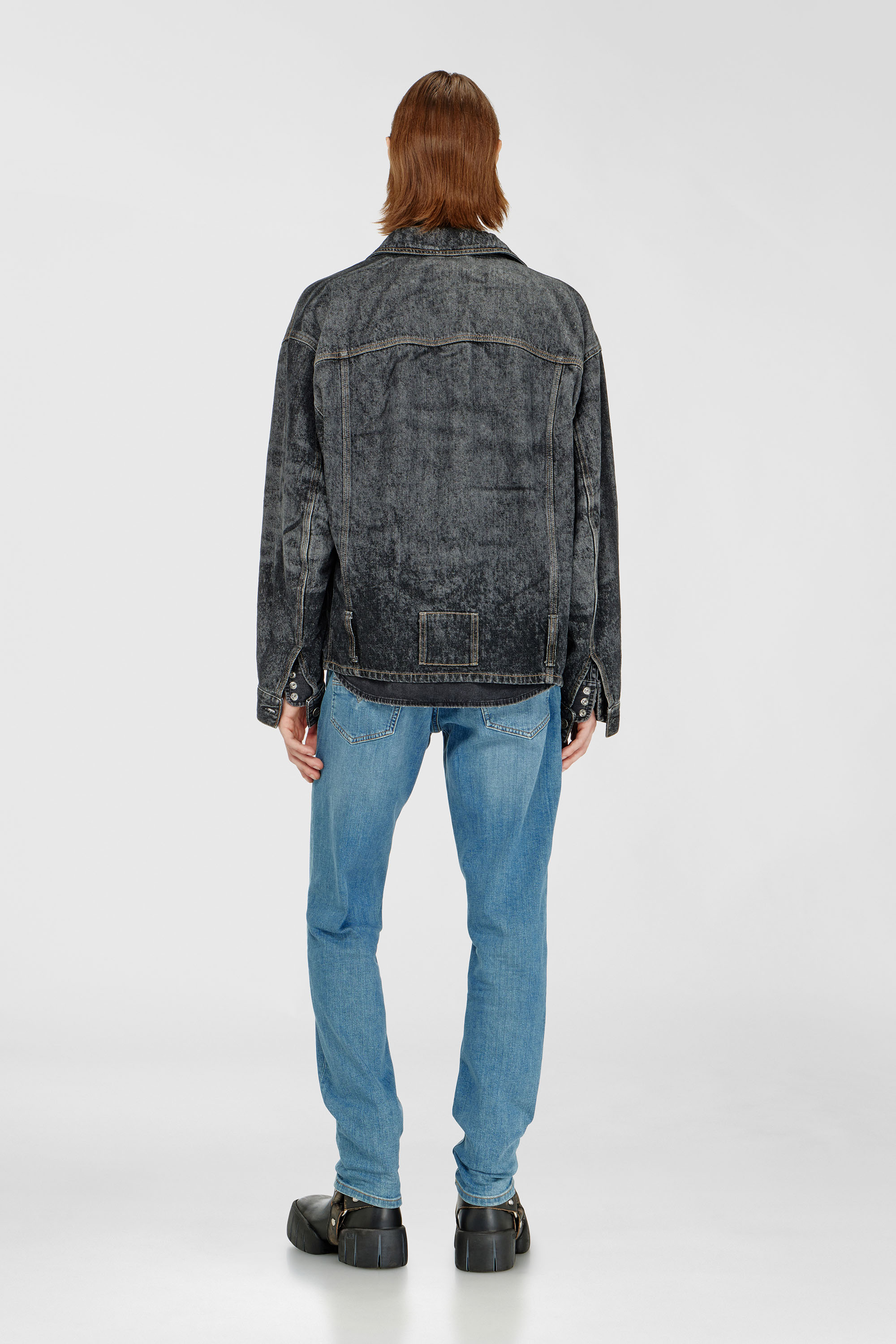 Diesel - Regular Jeans 1986 Larkee-Beex 0KIAL Homme, Bleu Clair - Image 3
