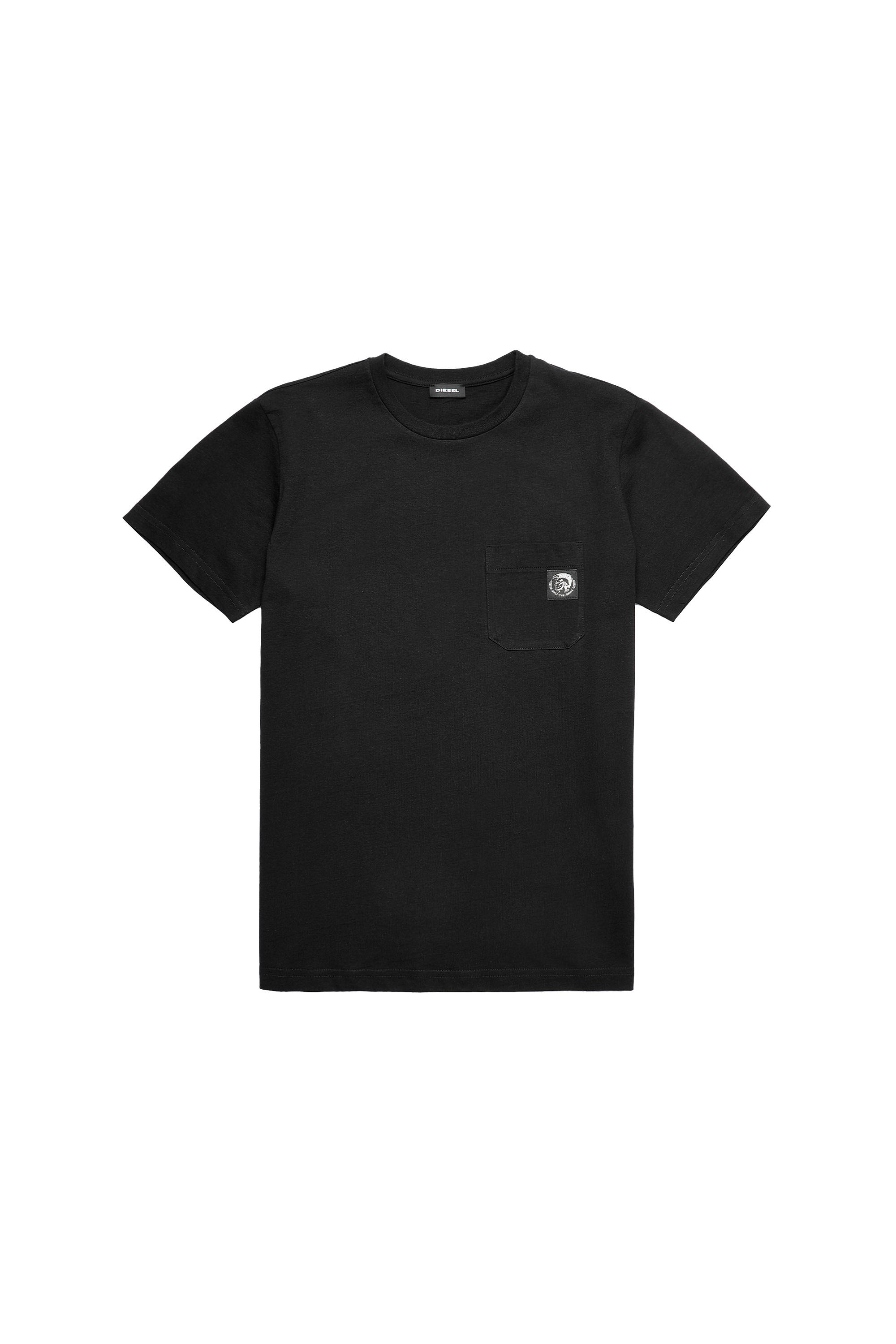 T-WORKY-MOHI, Schwarz - T-Shirts