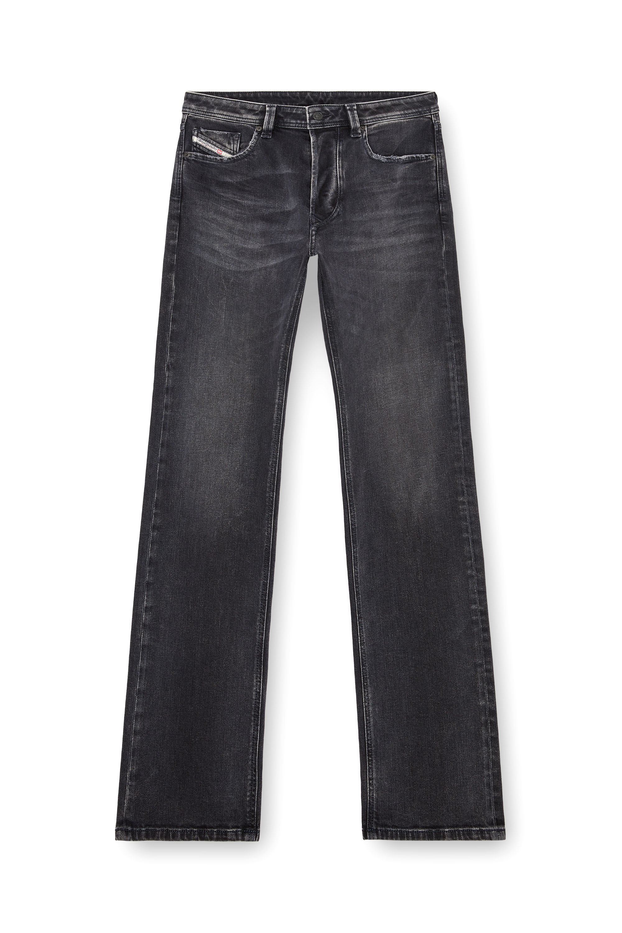 Diesel - Regular Jeans 1985 Larkee 09K51 Homme, Noir/Gris foncé - Image 3