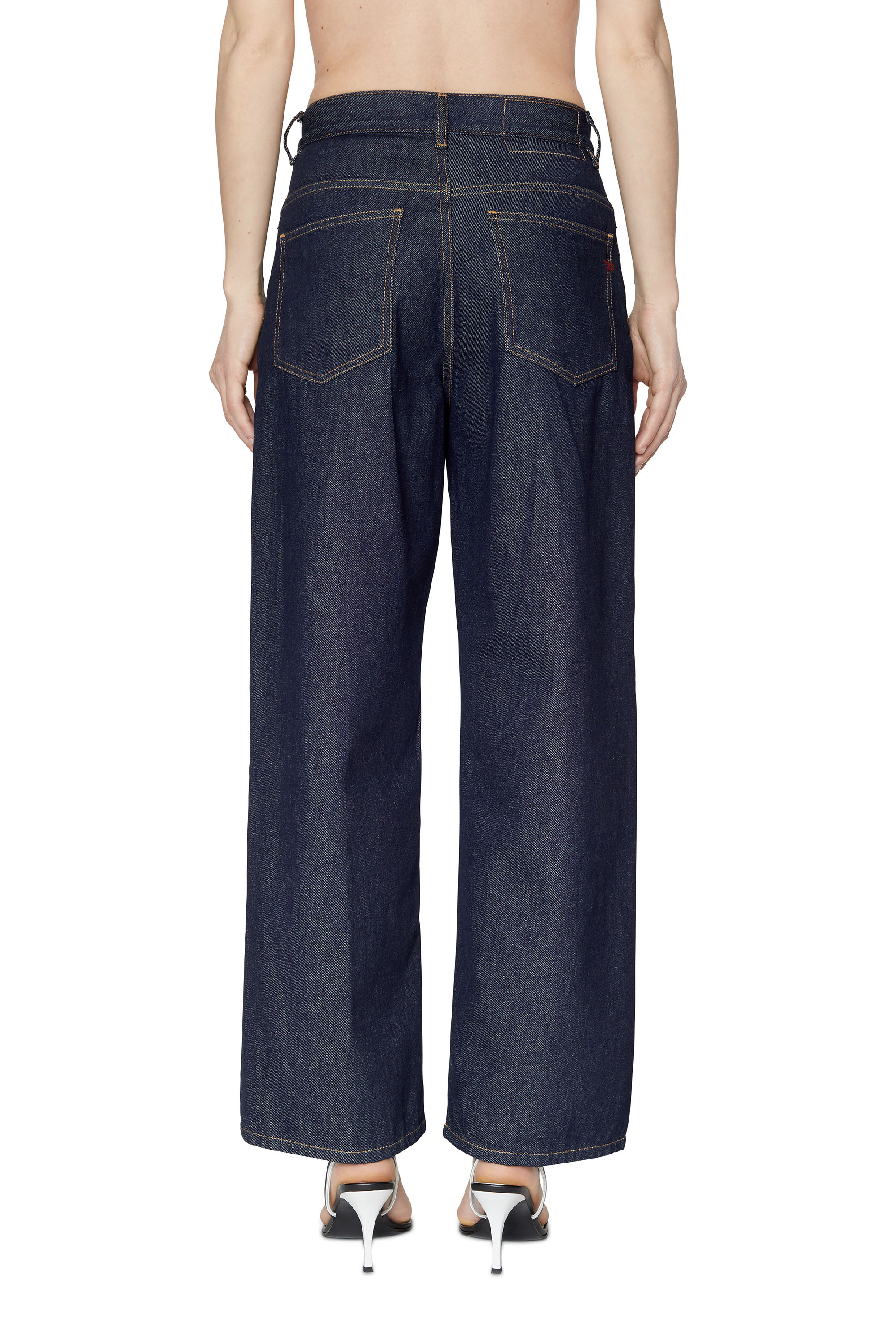 Diesel - Bootcut and Flare Jeans 2000 Widee Z9C02, Bleu Foncé - Image 2
