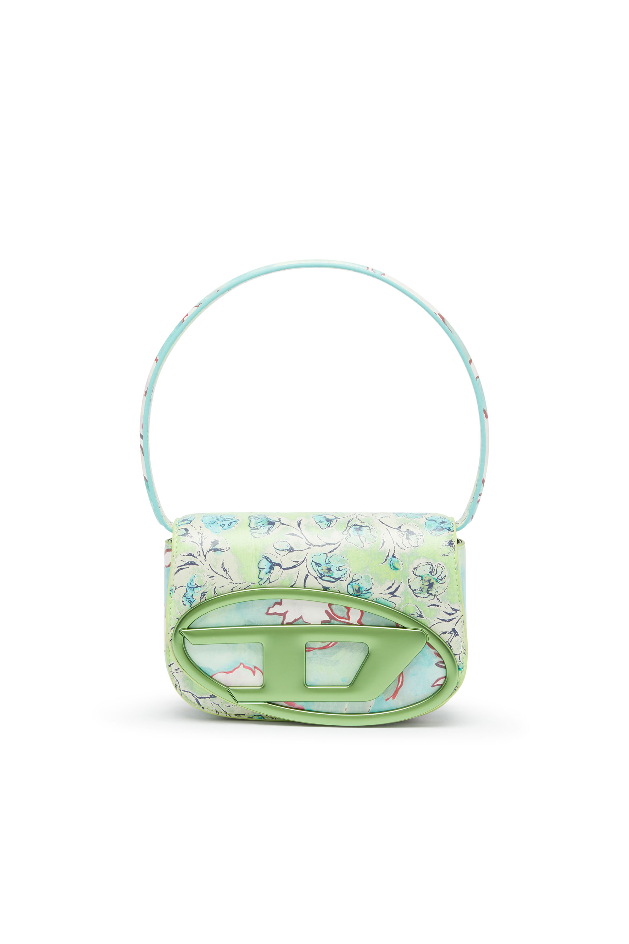 Diesel - 1DR, 1DR-Borsa iconica con stampa floreale Donna in Verde - 1