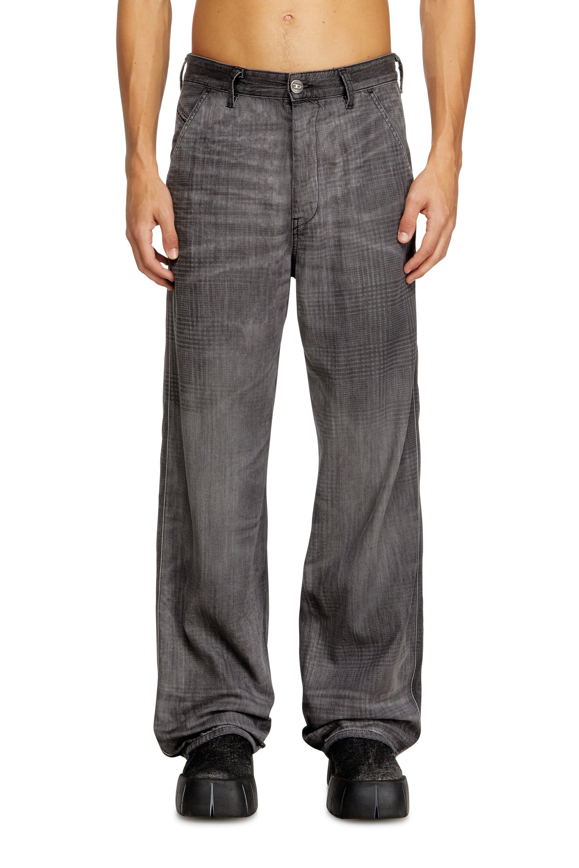 Diesel - Regular Jeans D-Phant-chino 068UJ Mixte, Gris - Image 1