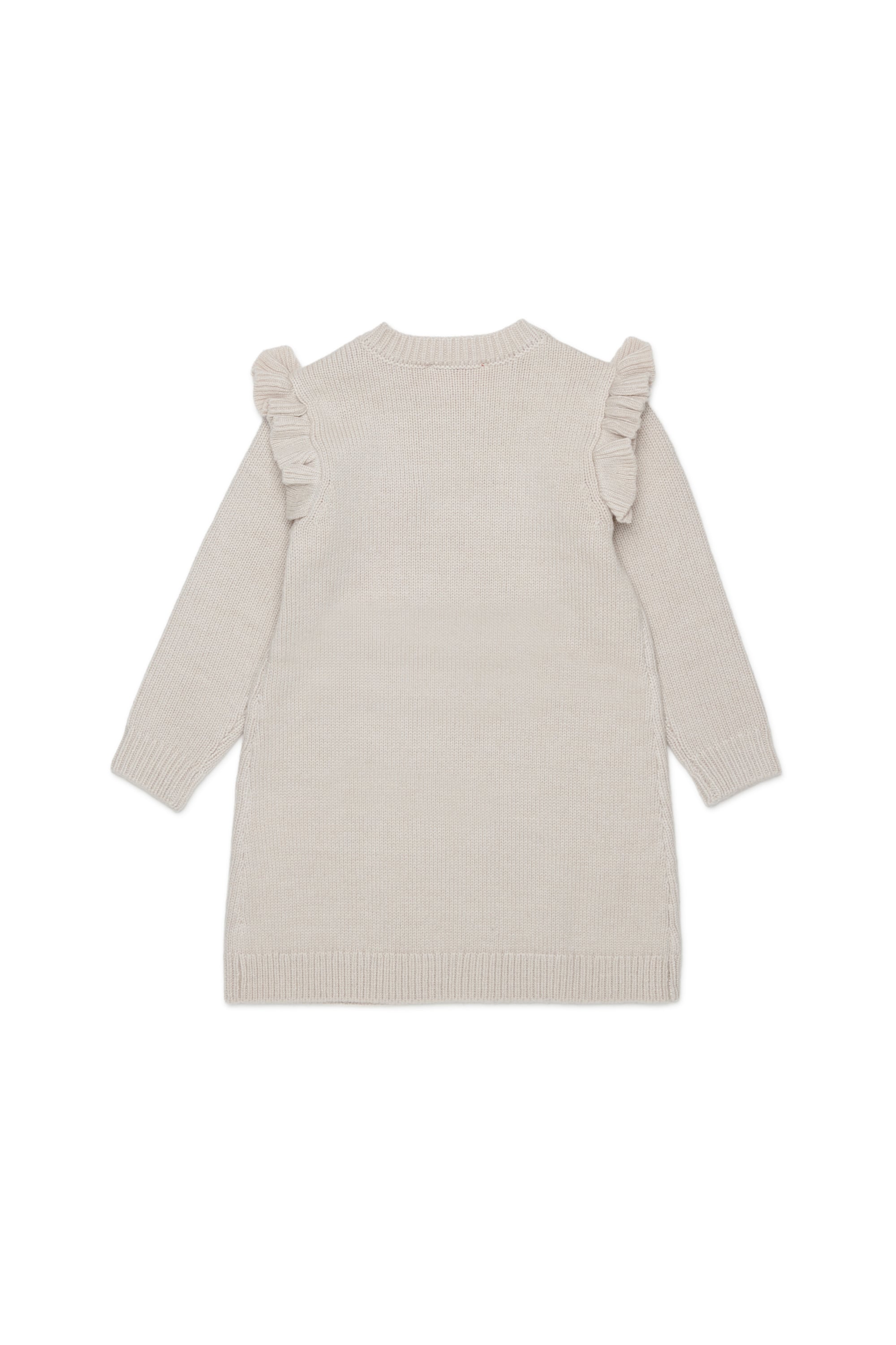 Diesel - DSCALOB, Abito maglia arricciato in cachemire Donna in Bianco - 2