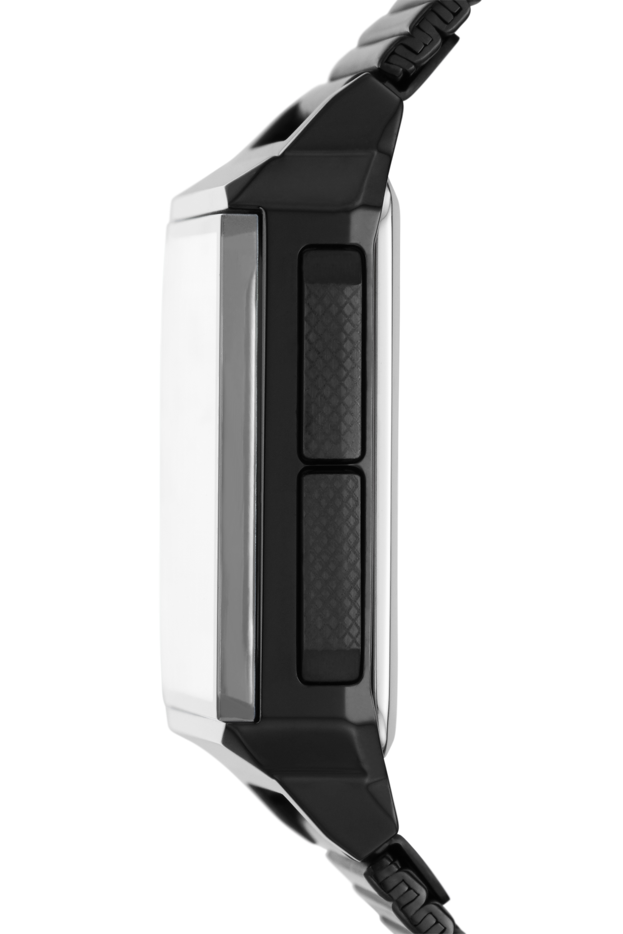 Diesel - DZ1970, Orologio Chopped con cinturino in acciaio inossidabile nero Unisex in Nero - 3