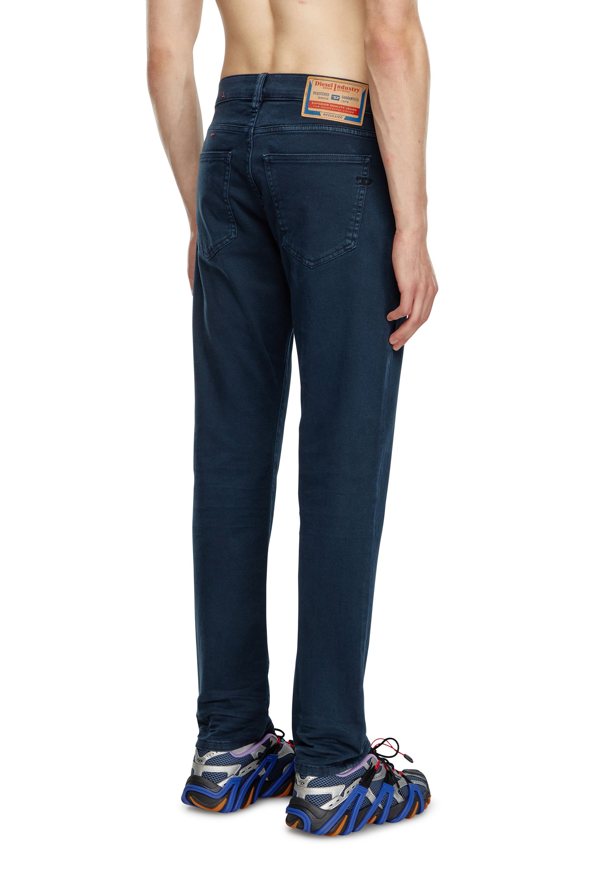 Diesel - Uomo Slim Jeans 2019 D-Strukt 0QWTY, Blu medio - Image 3