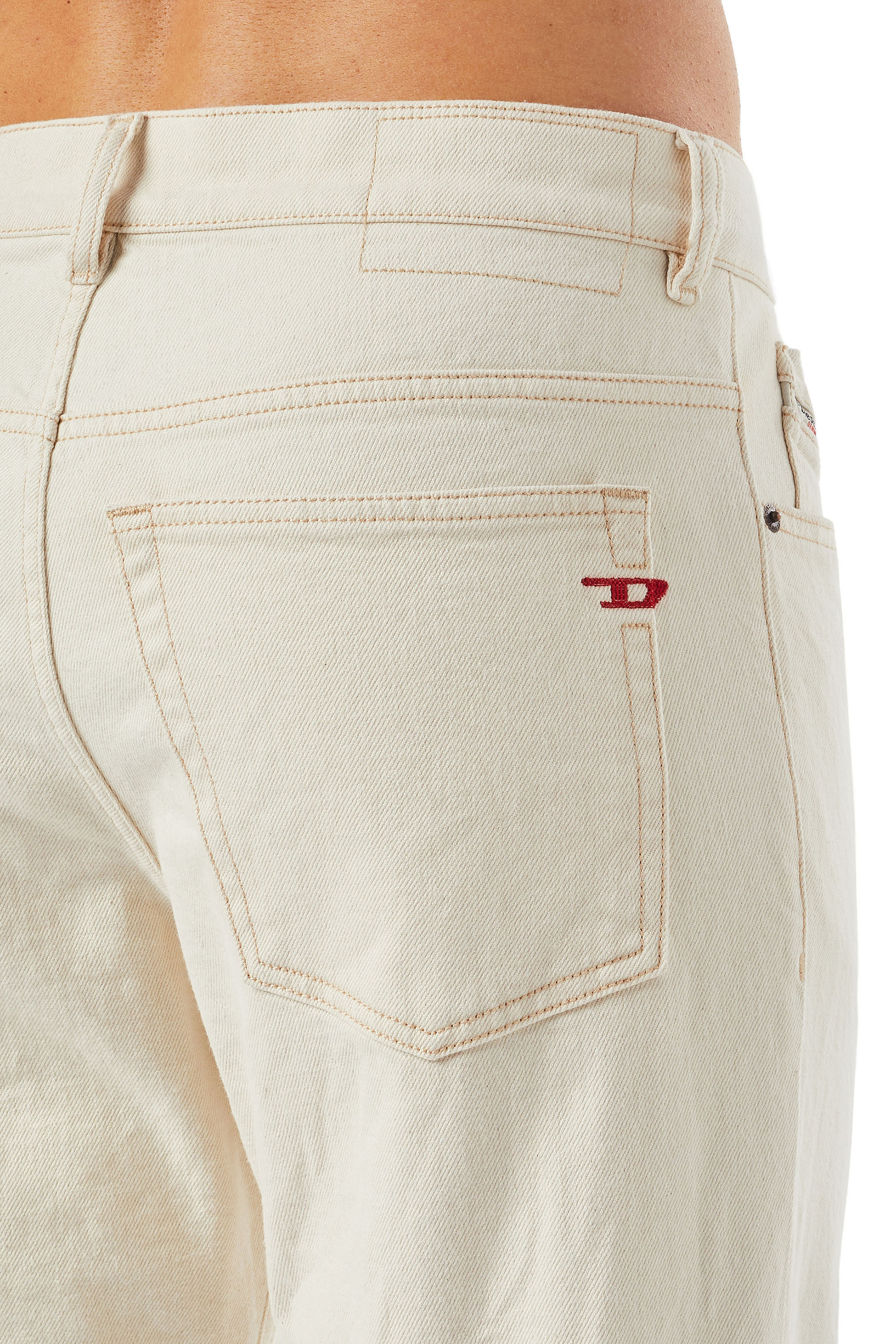 Diesel - 2005 D-FINING 09B94 Tapered Jeans, Blanc - Image 4