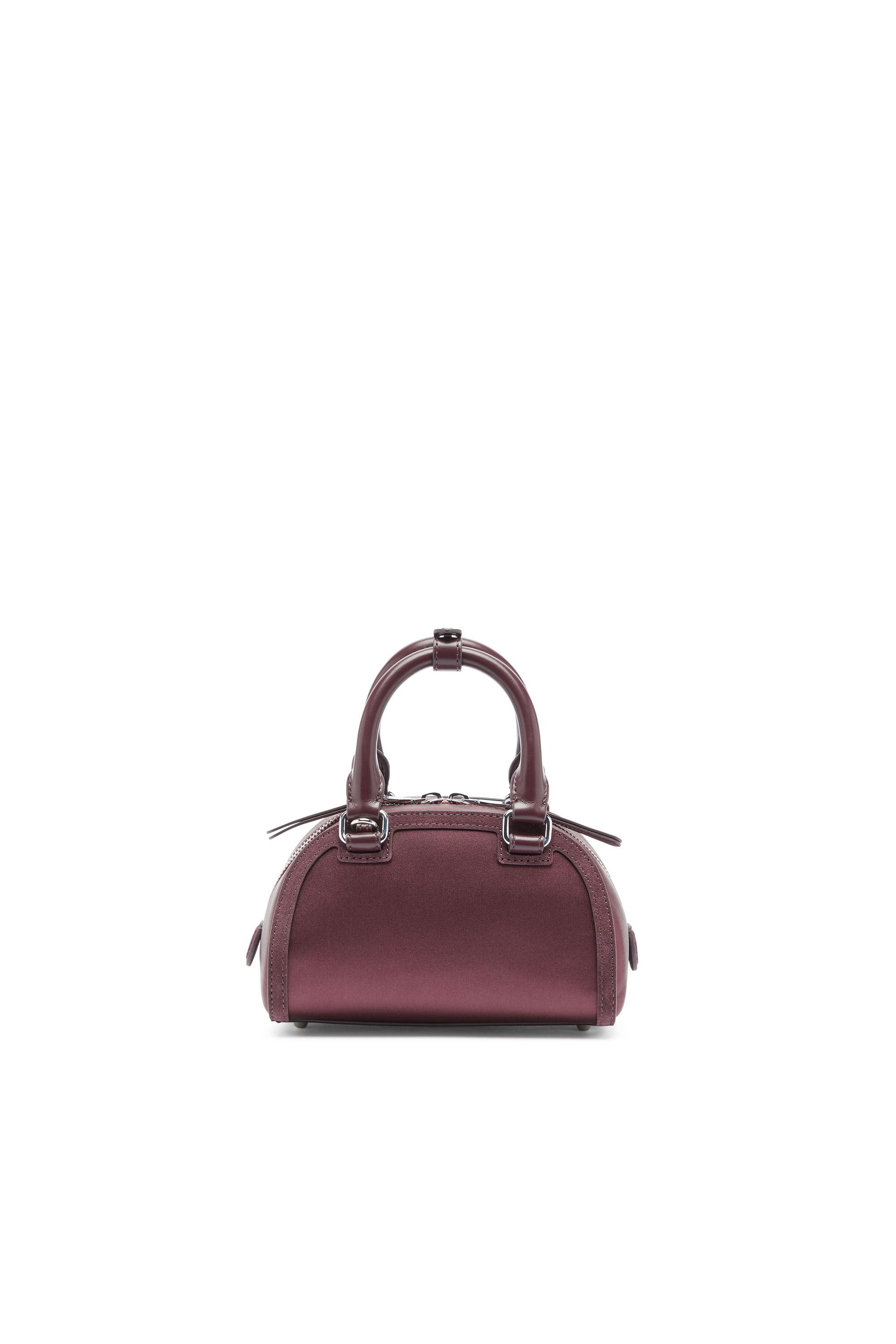 Diesel - 1DR DOME CROSSBODY, 1DR Dome - Borsa bowling piccola in raso e scamosciato Donna in ToBeDefined - 2