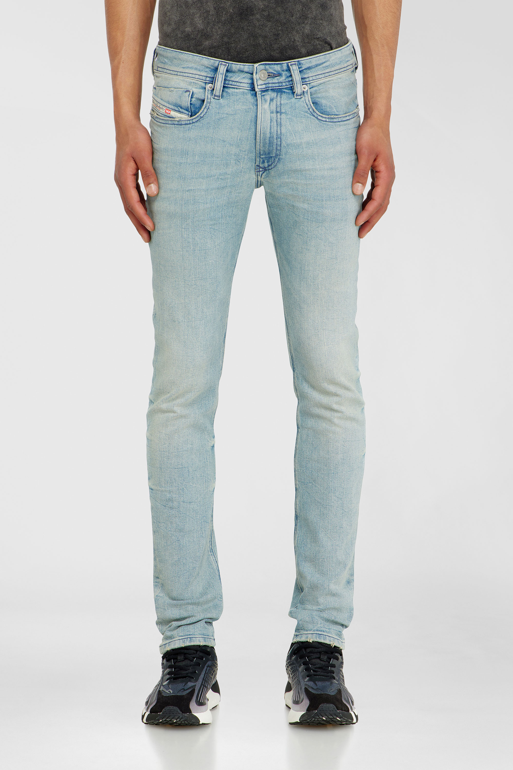 Diesel - Herren Skinny Jeans 1979 Sleenker 0KBBF, Hellblau - 1