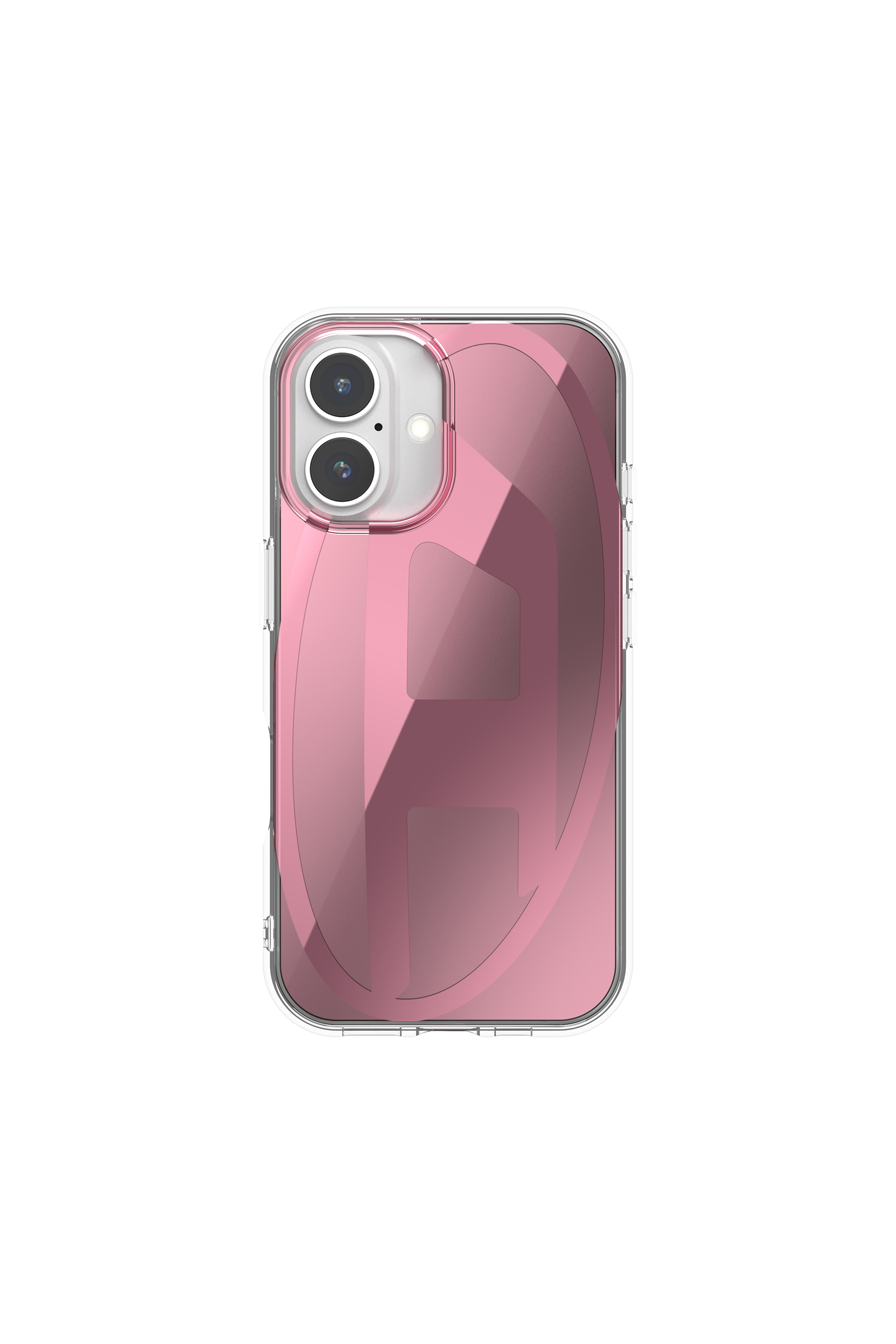 Diesel - 60163 AOP CASE, Cover Oval D per iP 16 Unisex in Rosa - 3