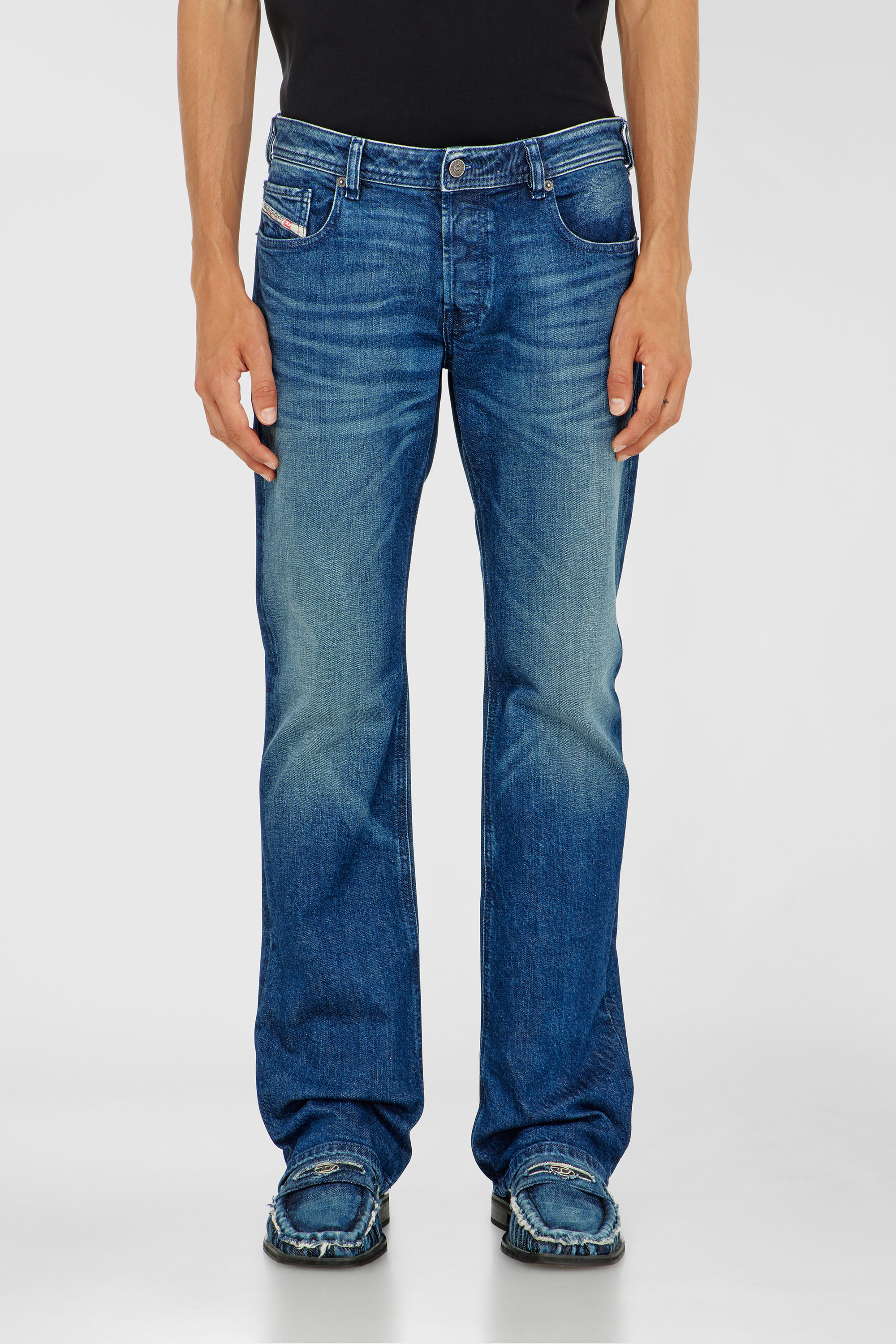 Diesel - Herren Bootcut Jeans 2007 Zatiny 09L51, Dunkelblau - 1