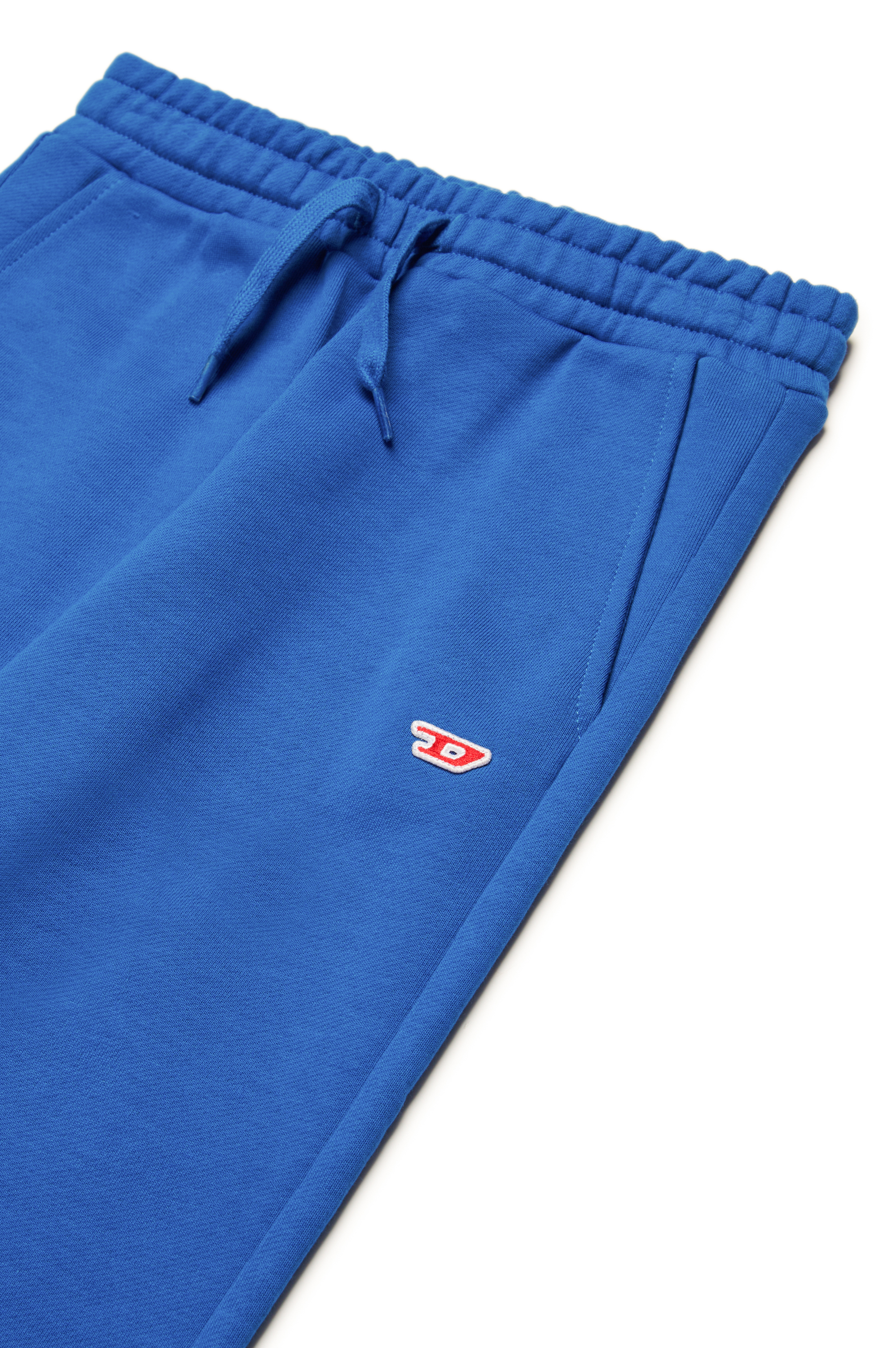 Diesel - PGINND, Pantalon de survêtement avec empiècement logo D Mixte in Bleu - 3