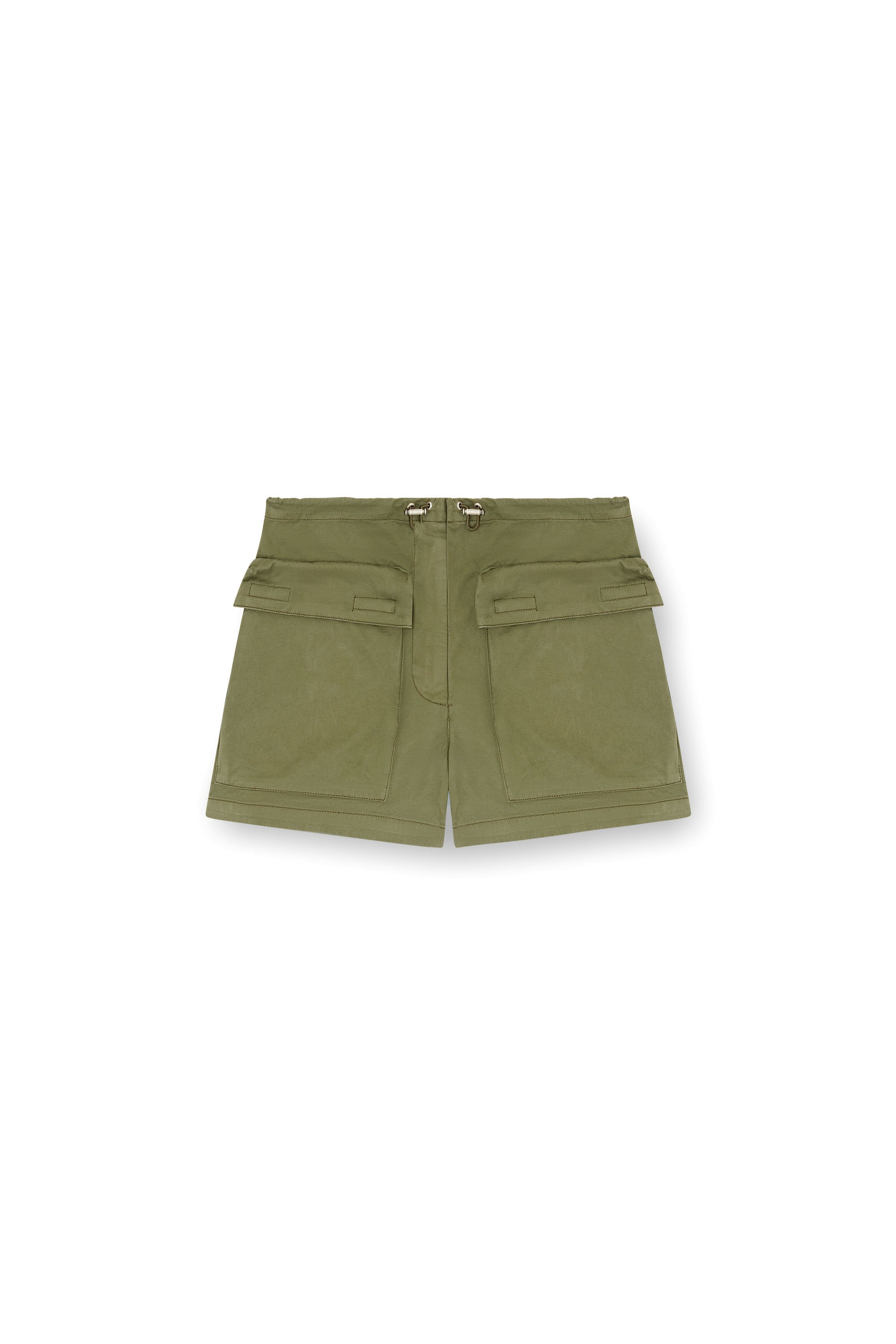 Diesel - S-ENESIS, Short utility Femme in Vert - 3