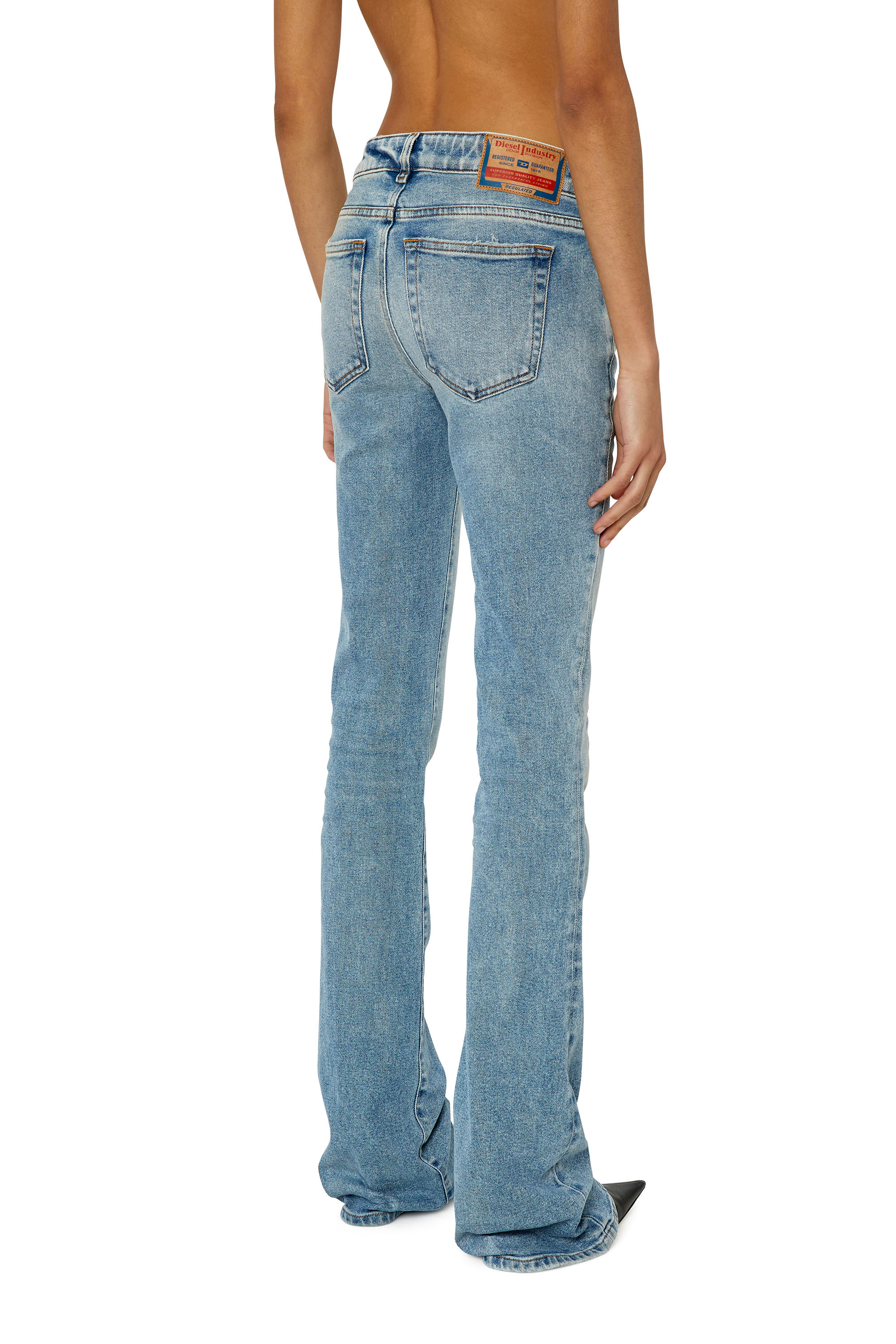 Diesel - 1969 D-EBBEY 09E86 Bootcut and Flare Jeans, Hellblau - Image 2