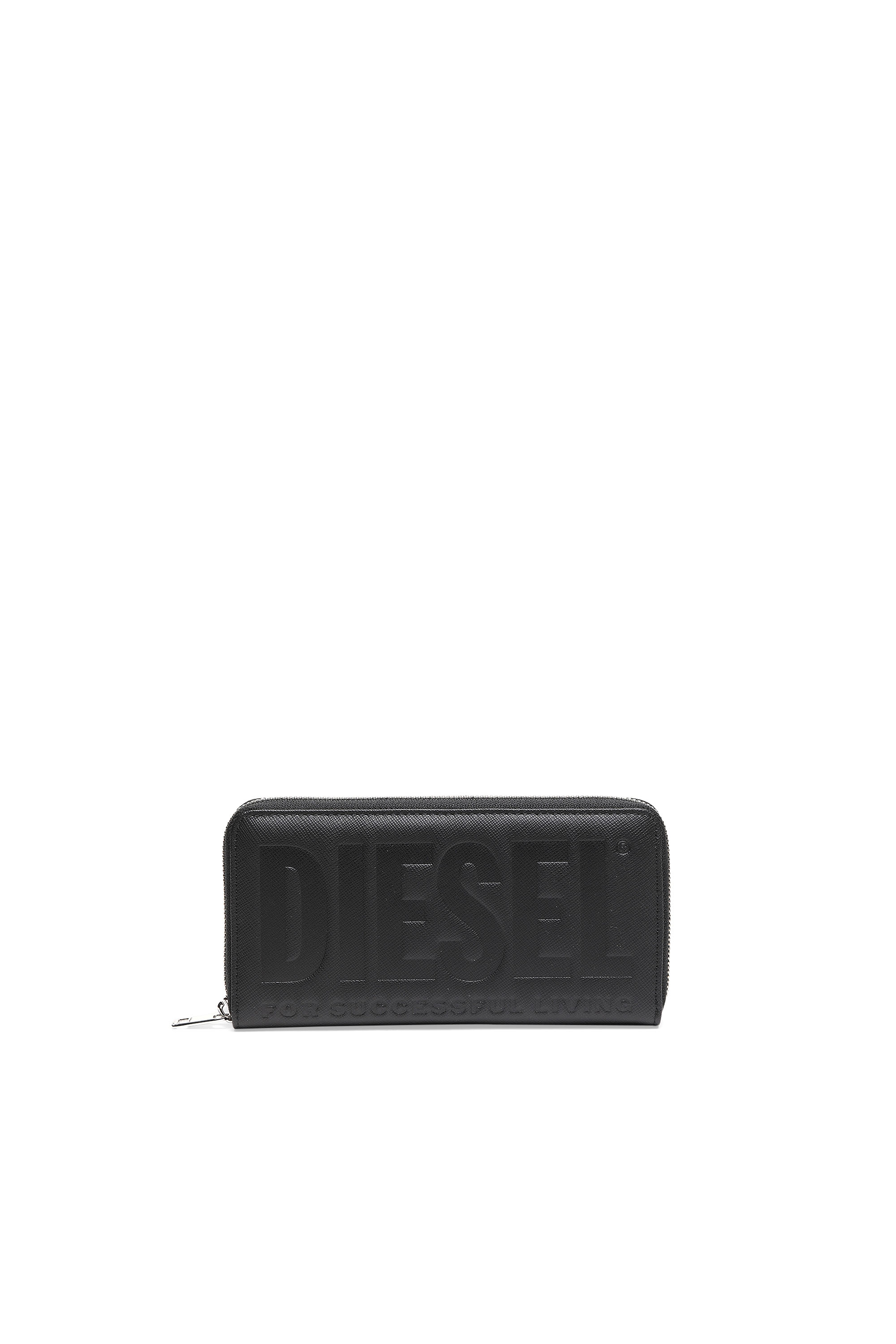 24 ZIP, Black - Zip-Round Wallets