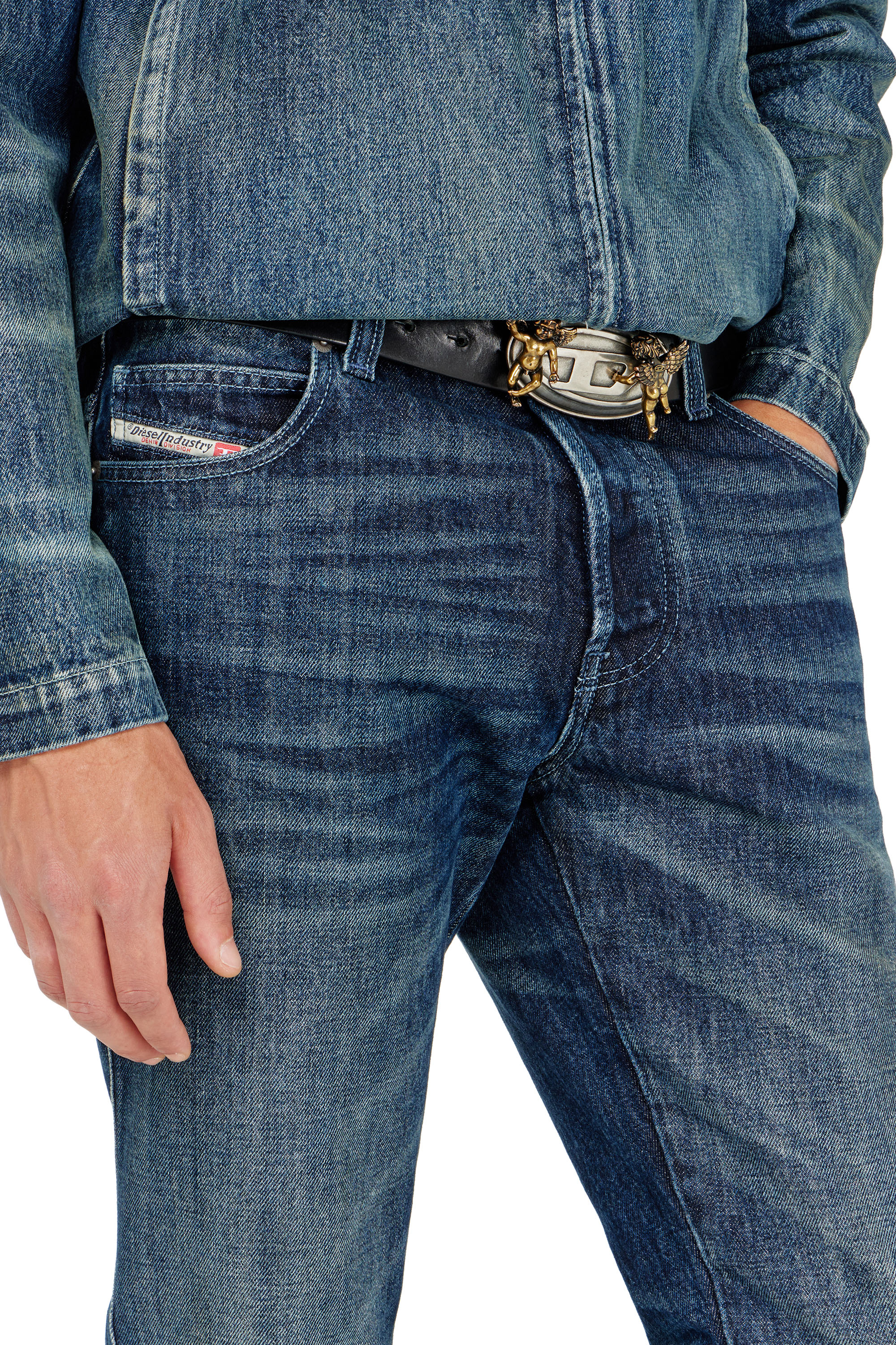Diesel - Slim Jeans 1993 D-Vyl 007FZ Homme, Bleu Fonc&eacute; - Image 6