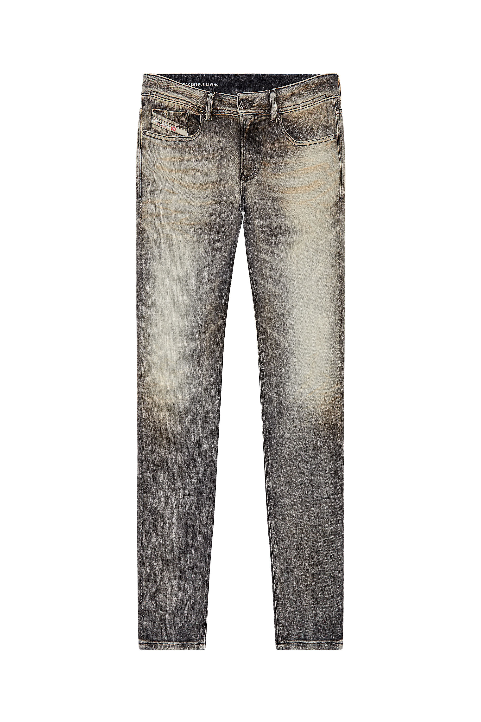 Diesel - Skinny Jeans 1979 Sleenker 09H74, Gris - Image 5