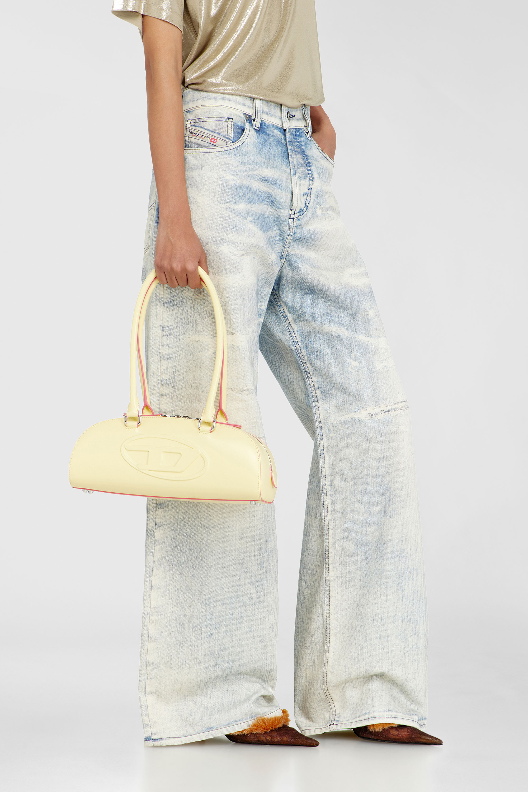 Diesel - Relaxed Jeans 1996 D-Sire 09R69 Donna, Blu Chiaro - Image 6