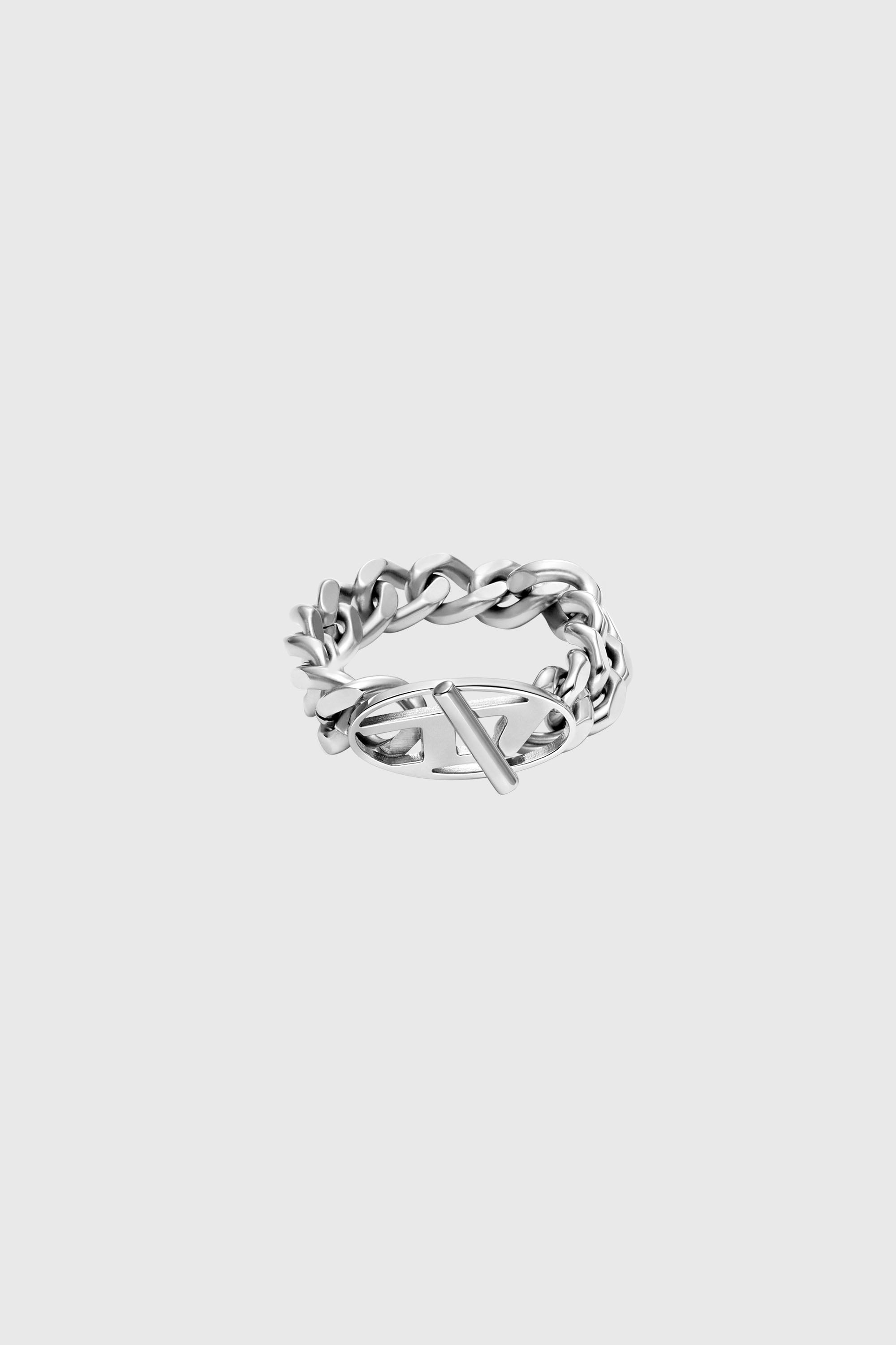 Diesel - DX1533040, Bague cha&icirc;ne souple en acier inoxydable Mixte in Gris argent&eacute; - 2