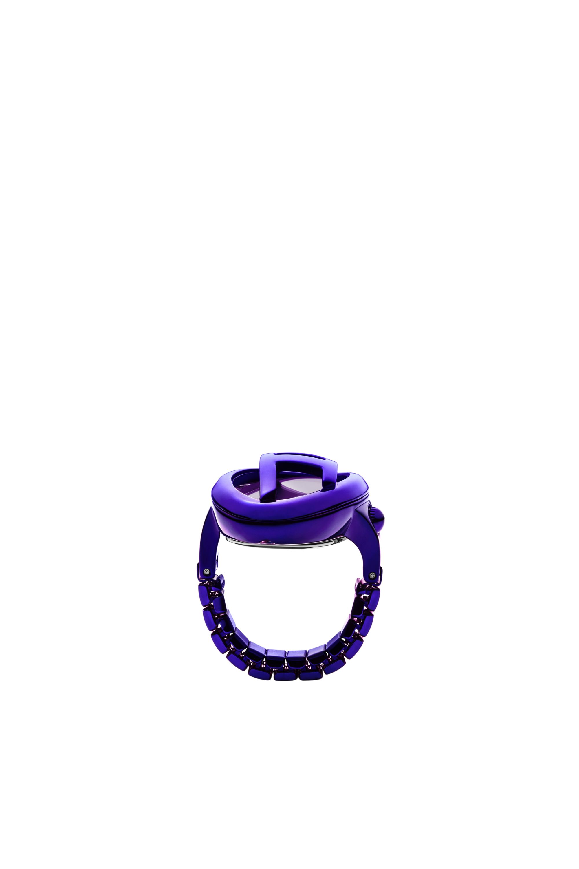 Diesel - DZ5624 WATCH, Orologio ad anello D-Era viola Donna in Blu - 4