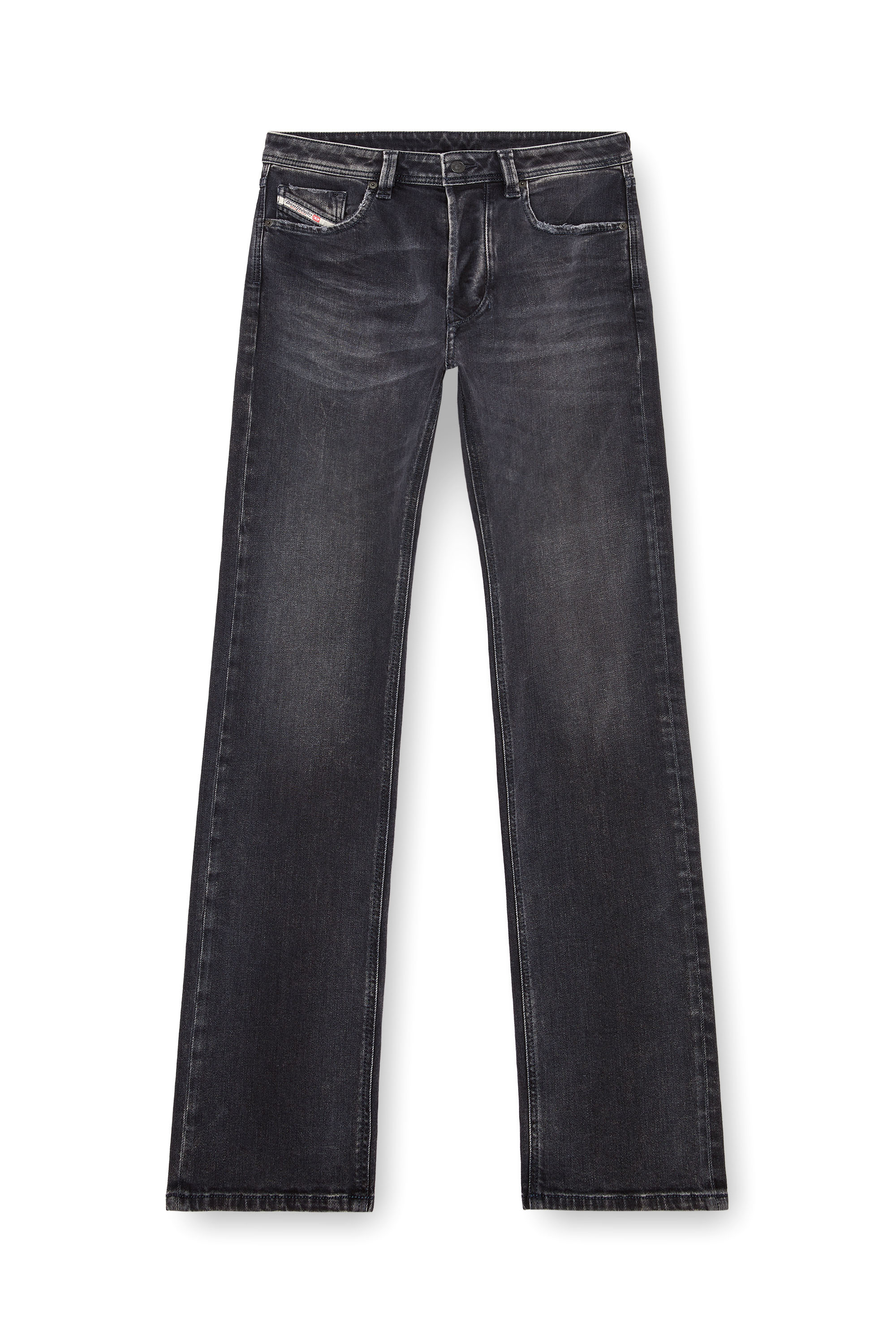 Diesel - Homme Straight Jeans 1985 Larkee 09K51, Noir/Gris foncé - Image 5