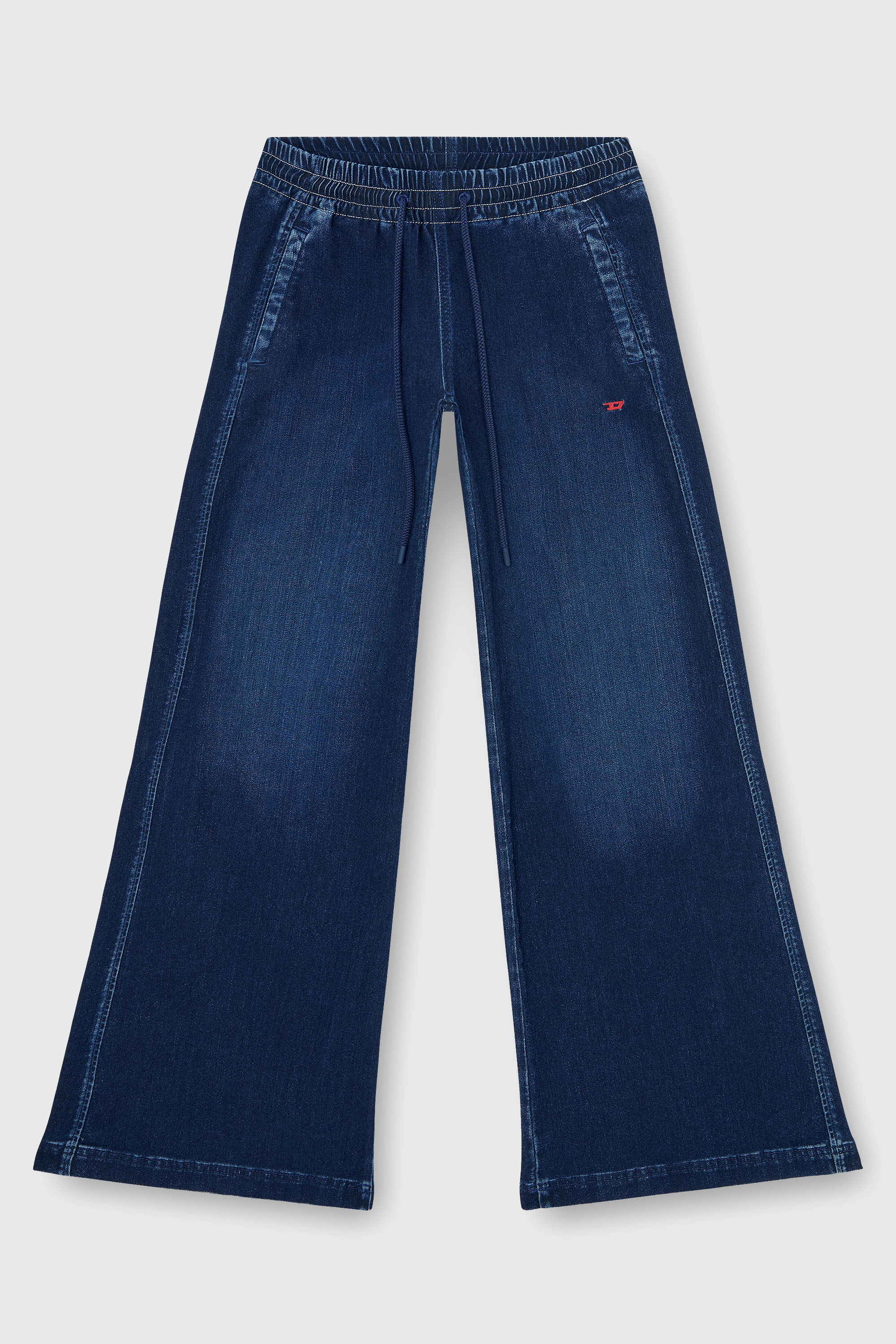 Diesel - Relaxed 2078 D-Ainty Joggjeans&reg; 09P96 Donna, Blu Scuro - Image 2