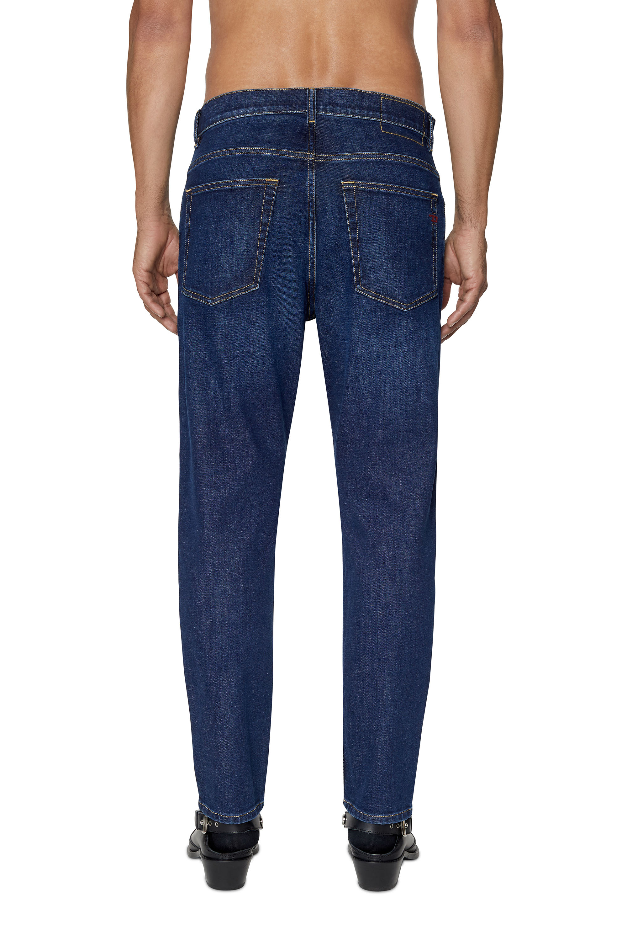Diesel - 2005 D-Fining 09B90 Tapered Jeans, Blu Scuro - Image 3