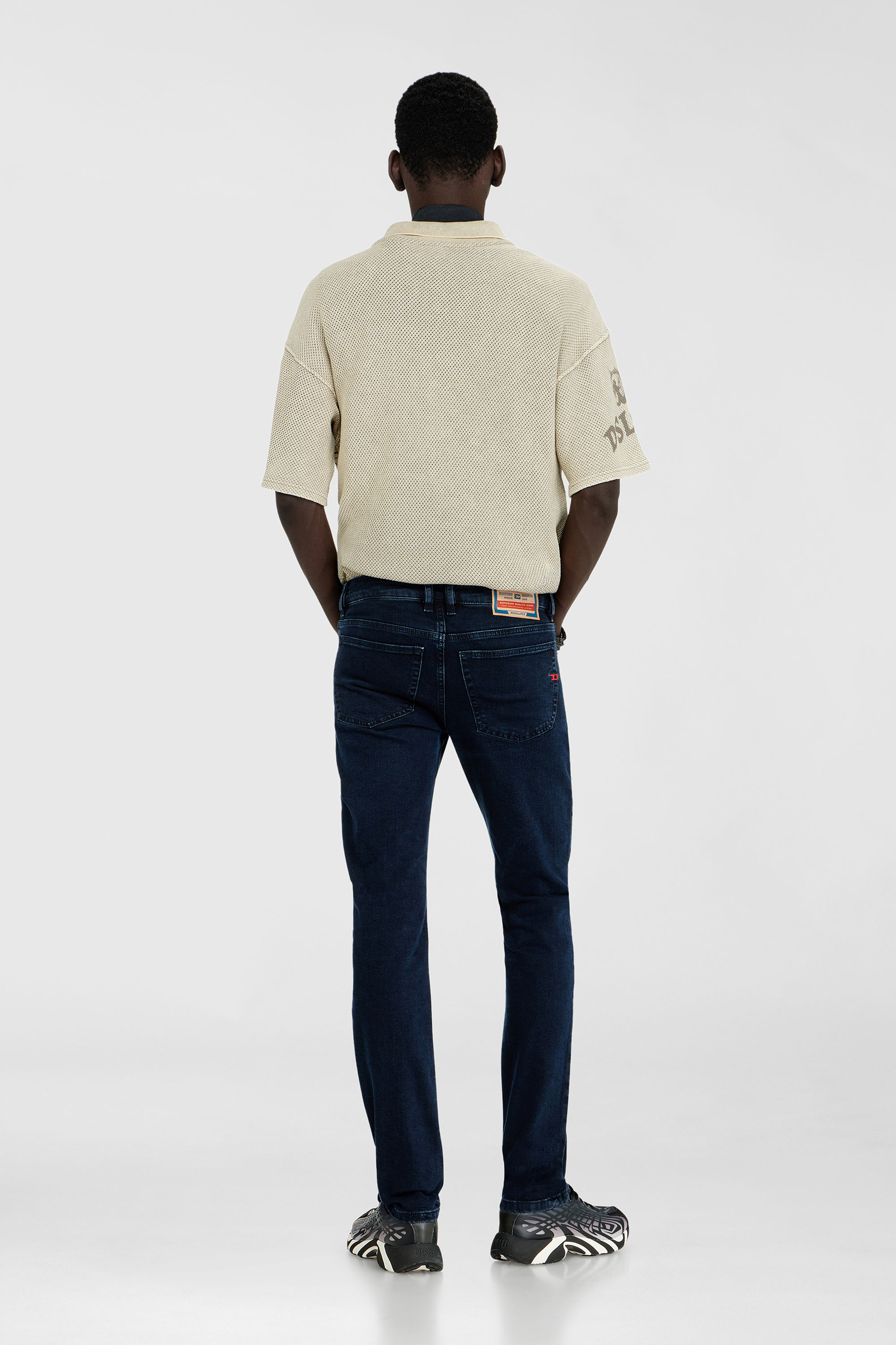Diesel - Herren Skinny Jeans 1979 Sleenker 0KBBG, Dunkelblau - 3